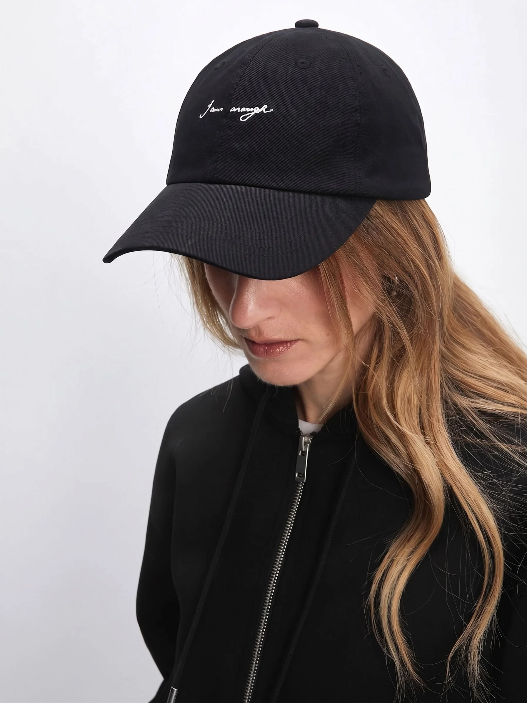 Embroidered Script Cap - Image 8