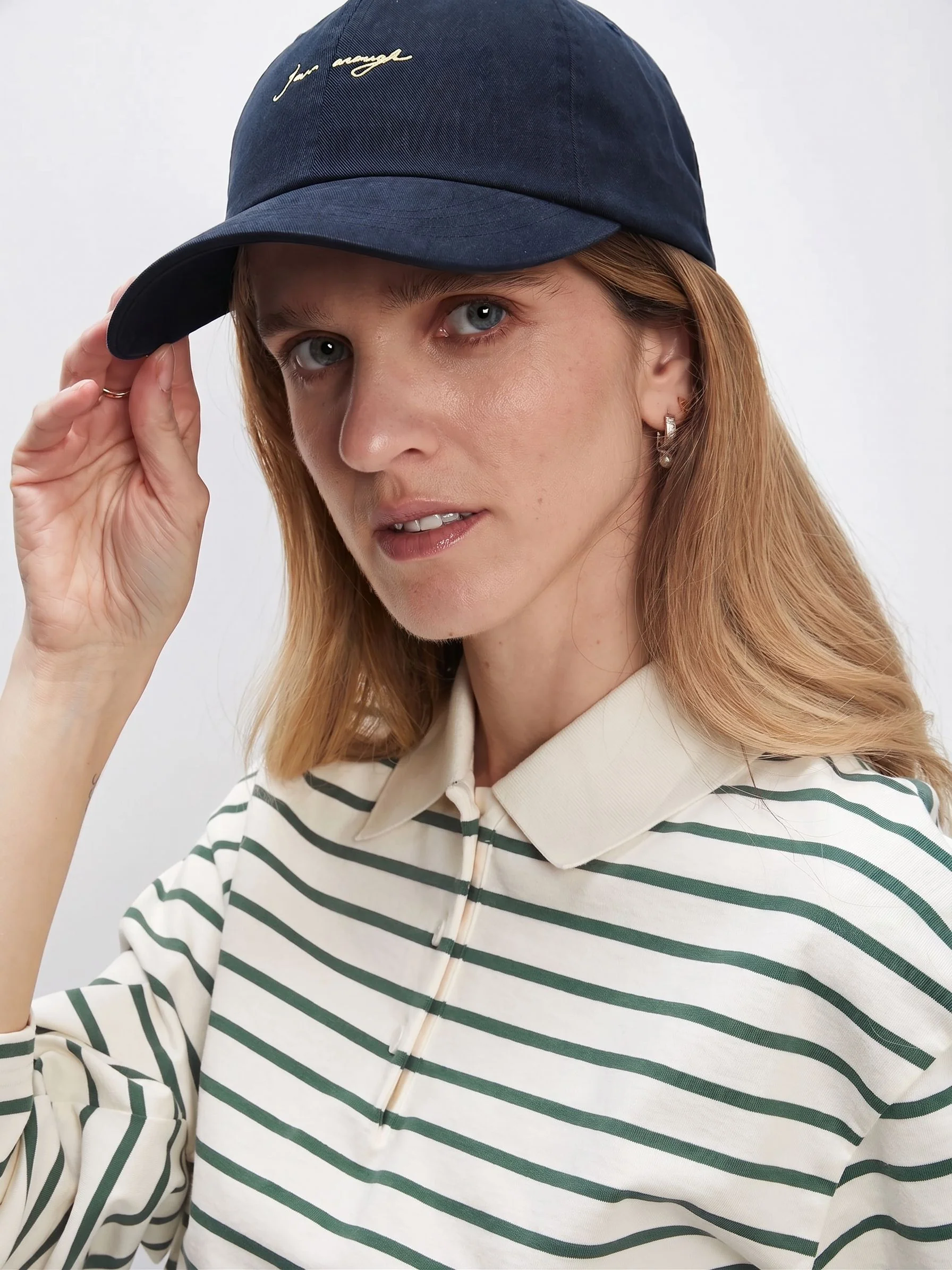 Embroidered Script Cap - Image 9