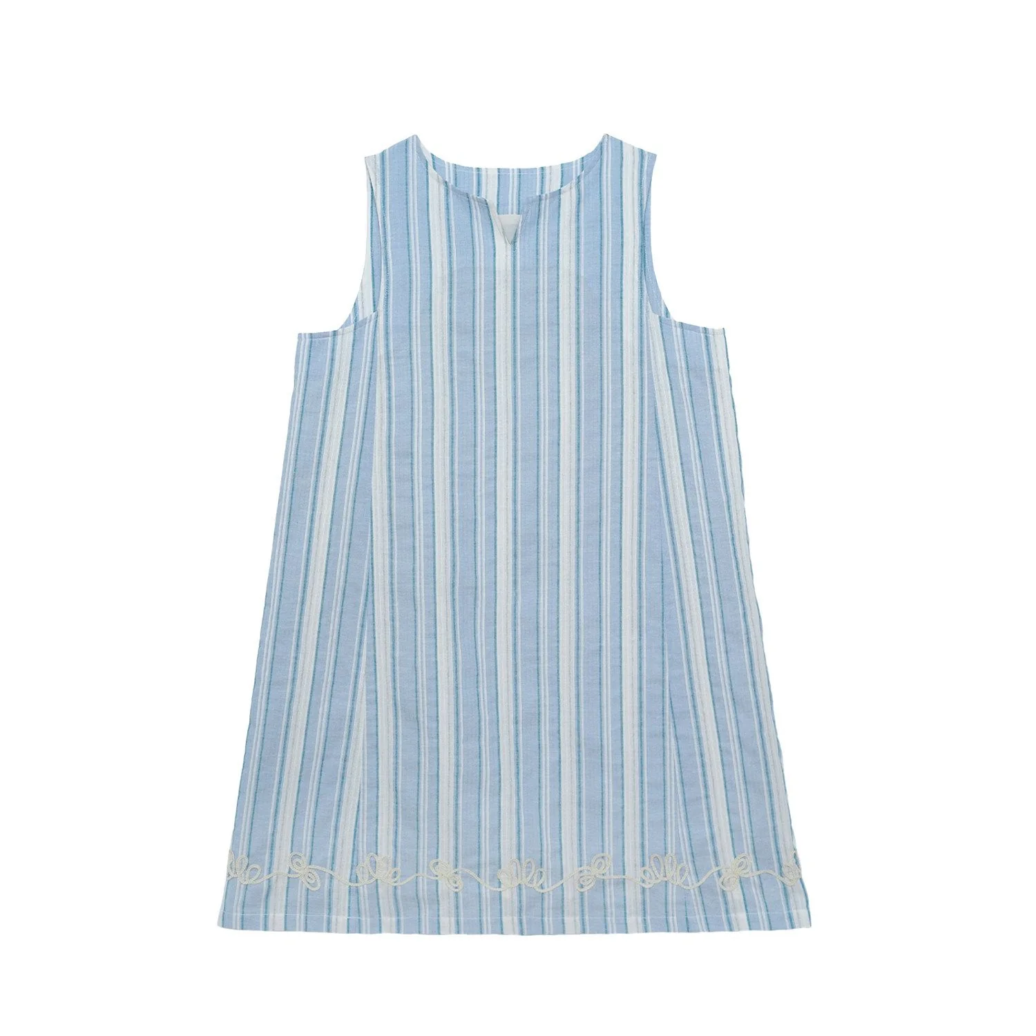 Embroidered Sleeveless Dress - Image 6