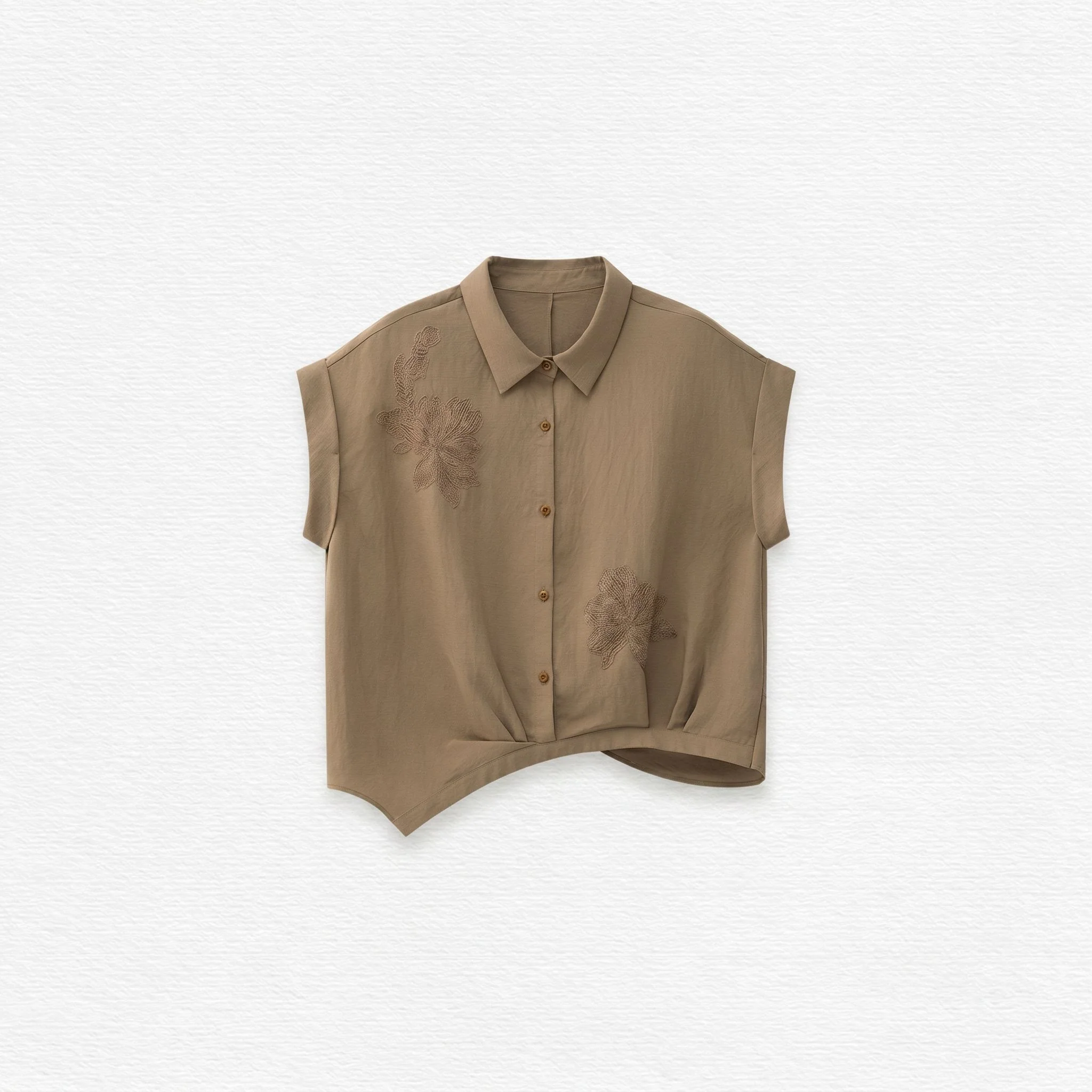 Embroidered Twist Shirt - Image 5