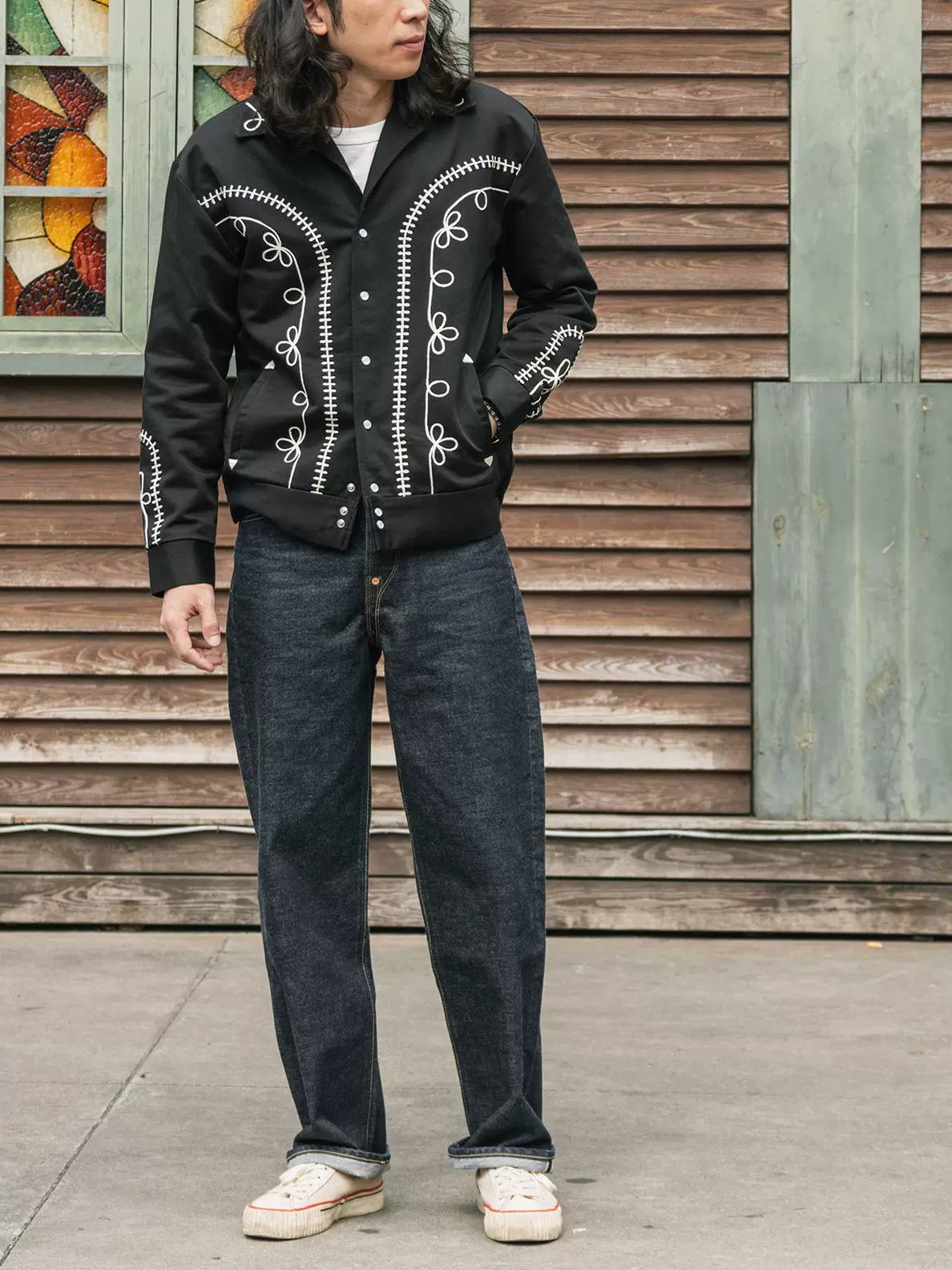 Embroidered Western Bolero Jacket