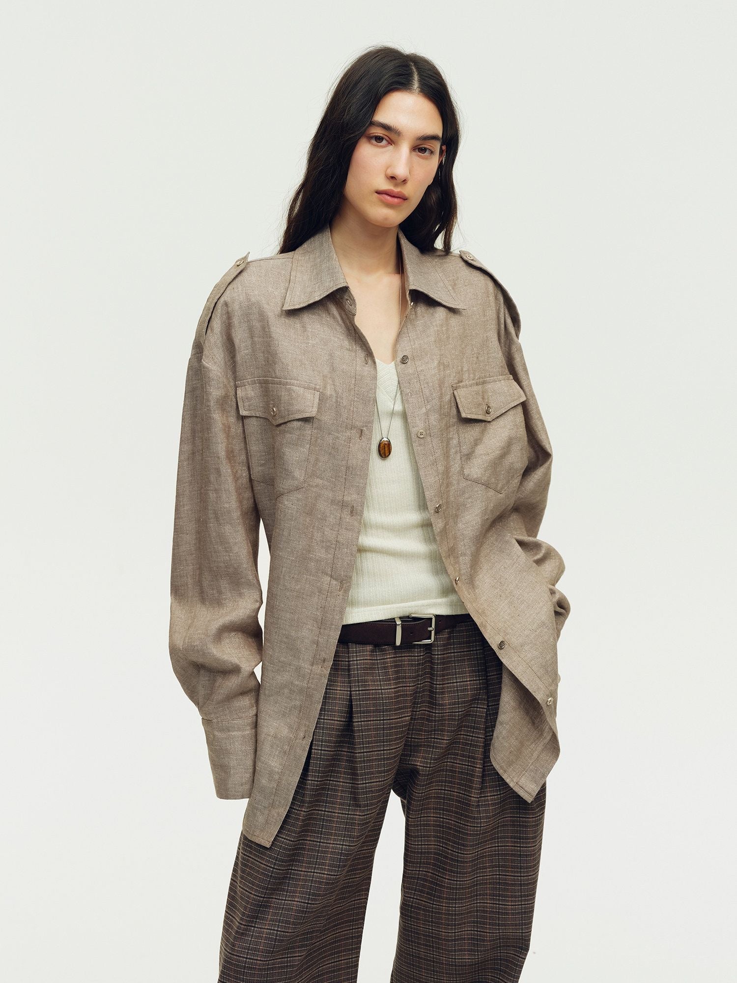 Epaulet Utility Shirt - Image 2
