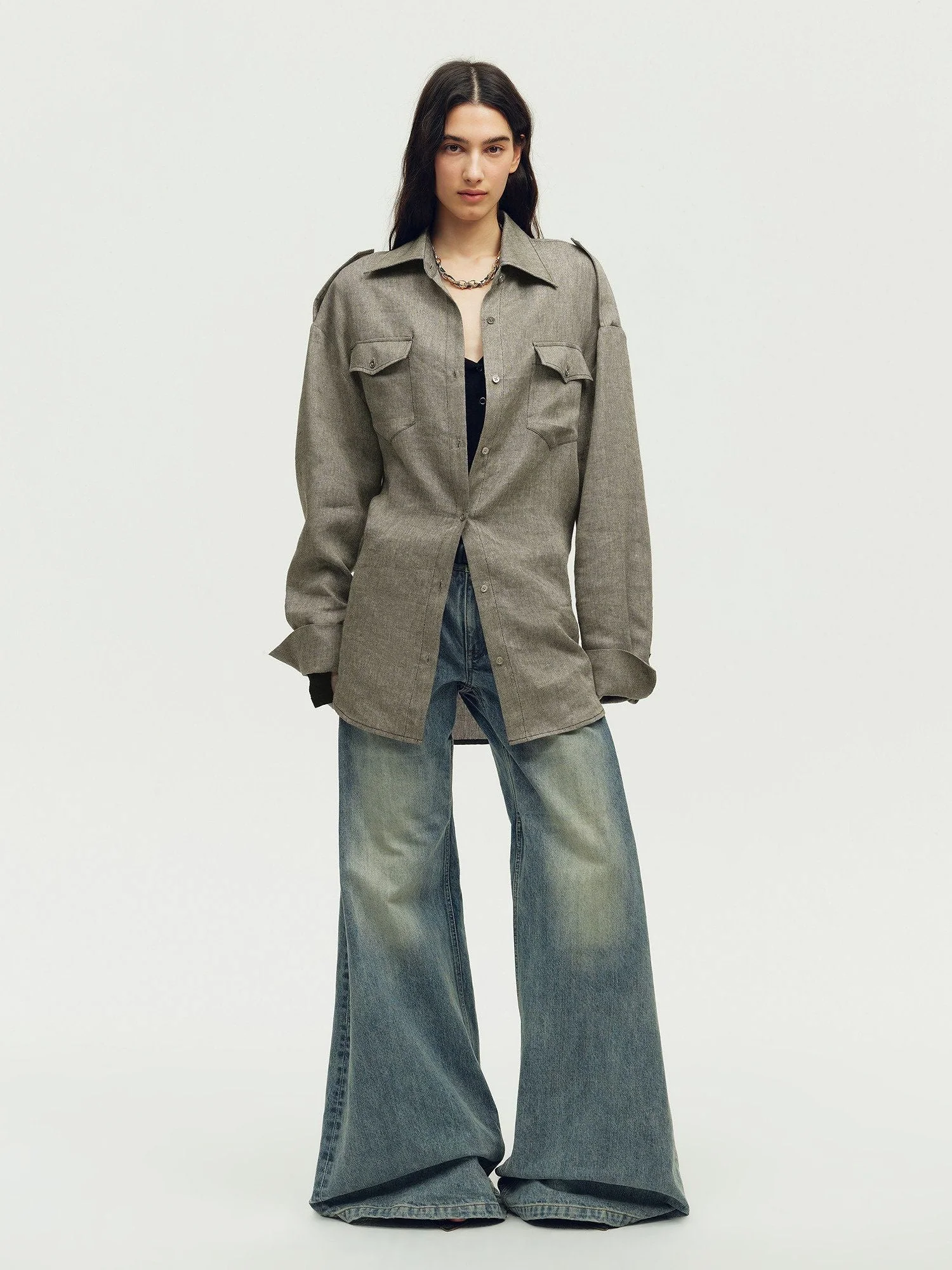 Epaulet Utility Shirt - Image 5