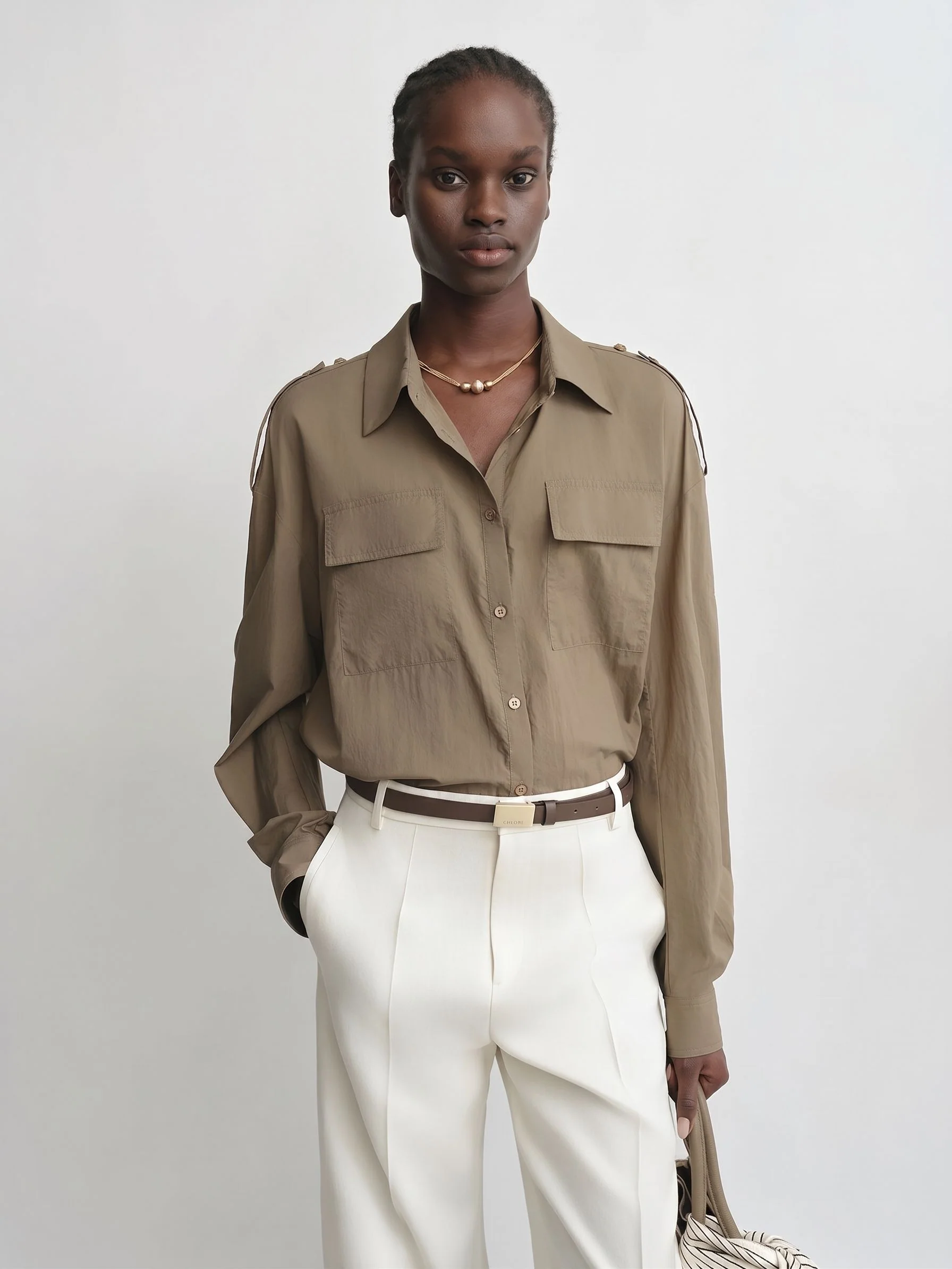 Epaulette Pocket Shirt - Image 8