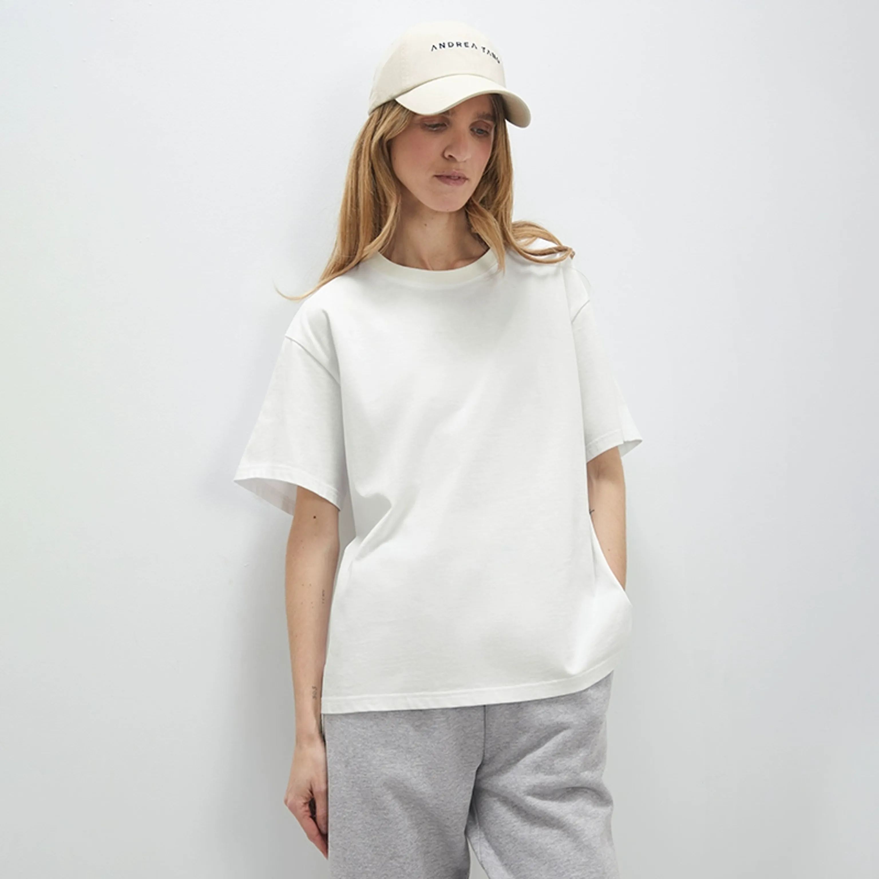 Evie Oversize Cotton Tee - Image 7