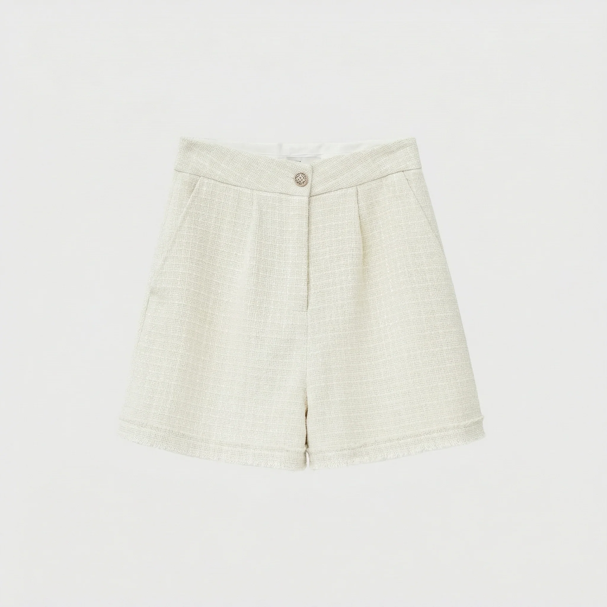 Exquisite Checkered Shorts Set - Image 5