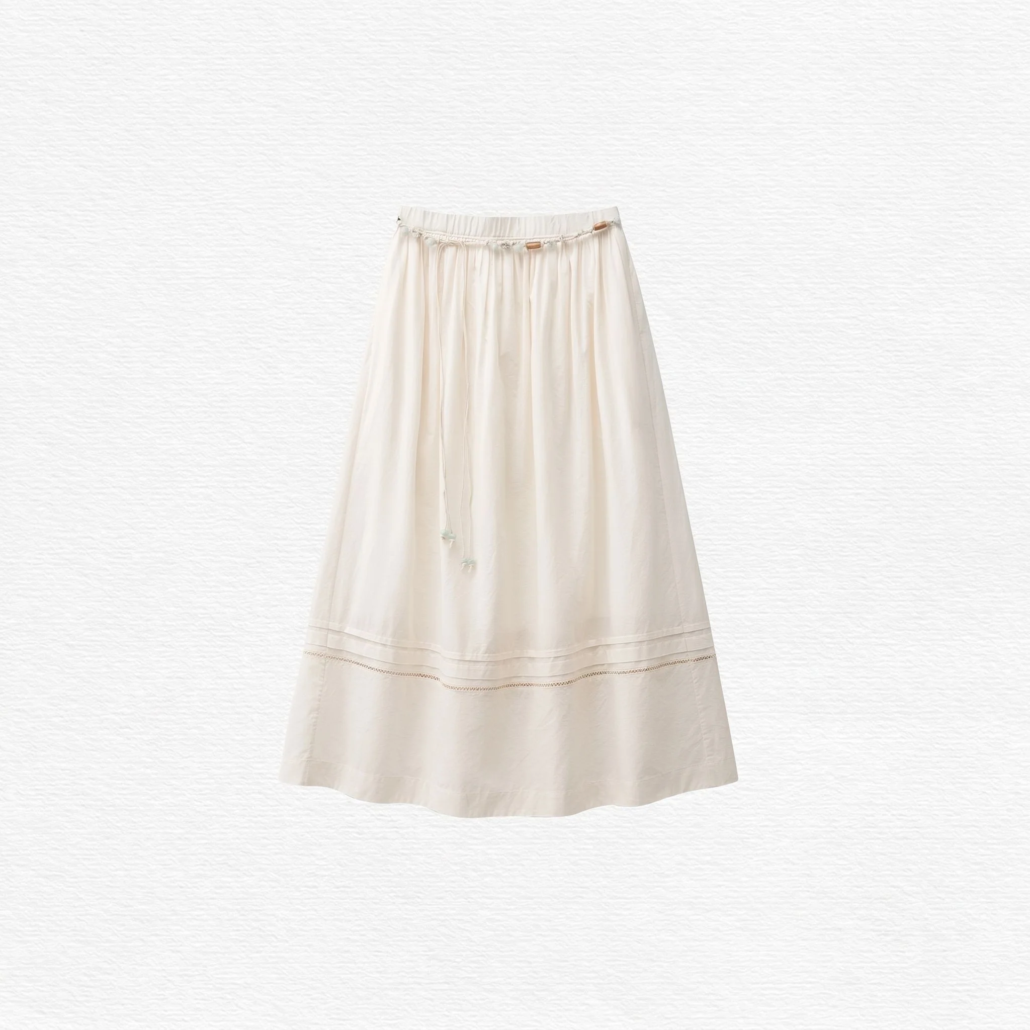 Eyelet Panel Maxi Skirt - Image 6