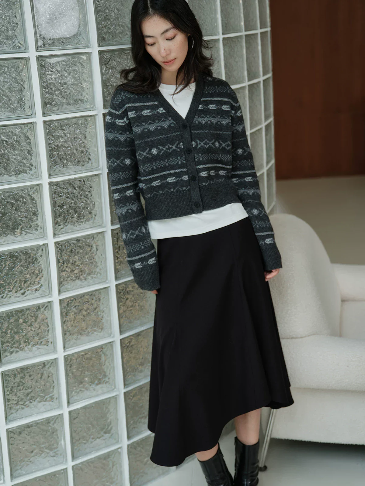 Fair Isle Cardigan - Image 3