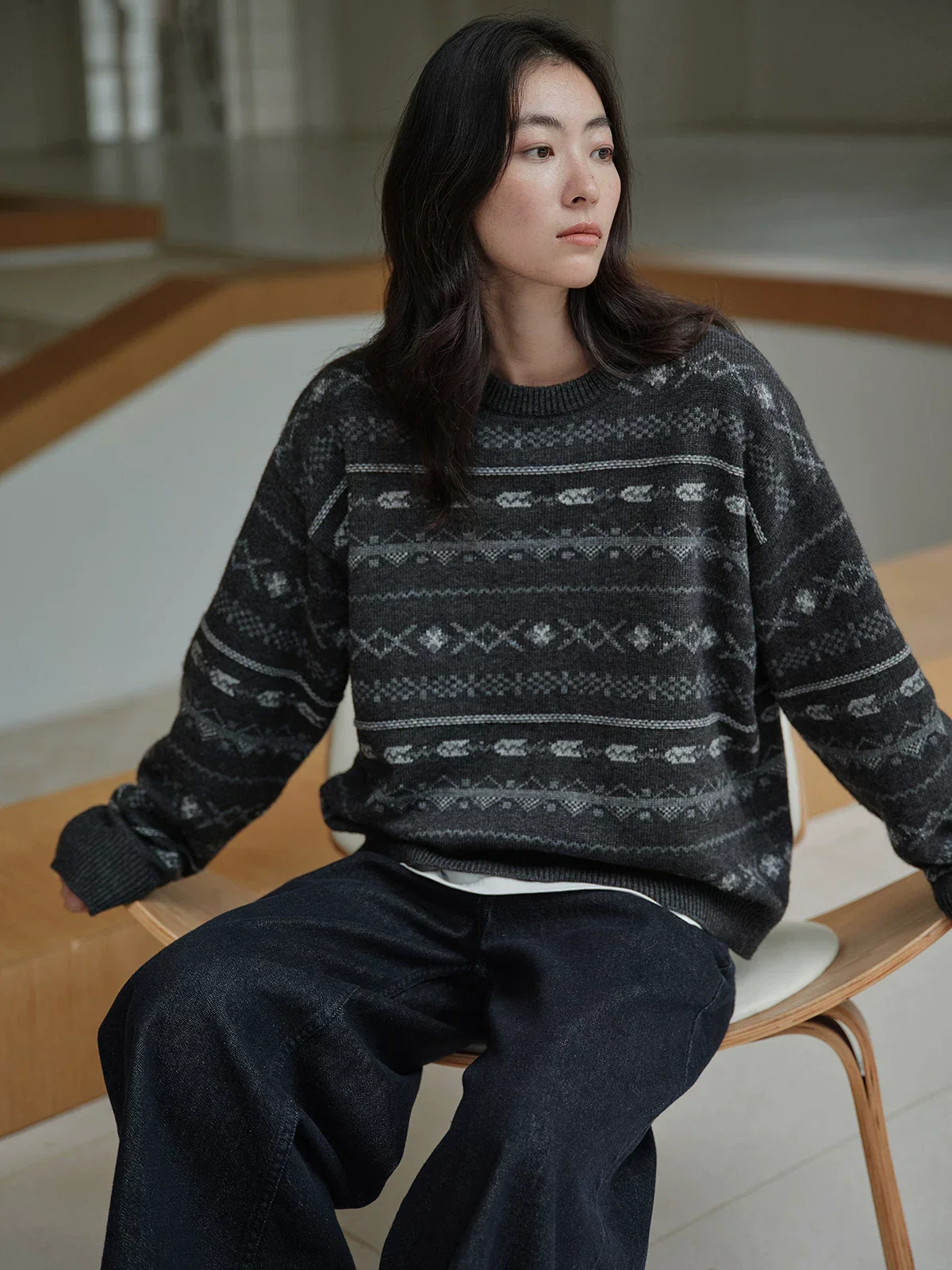Fair Isle Cardigan - Image 3