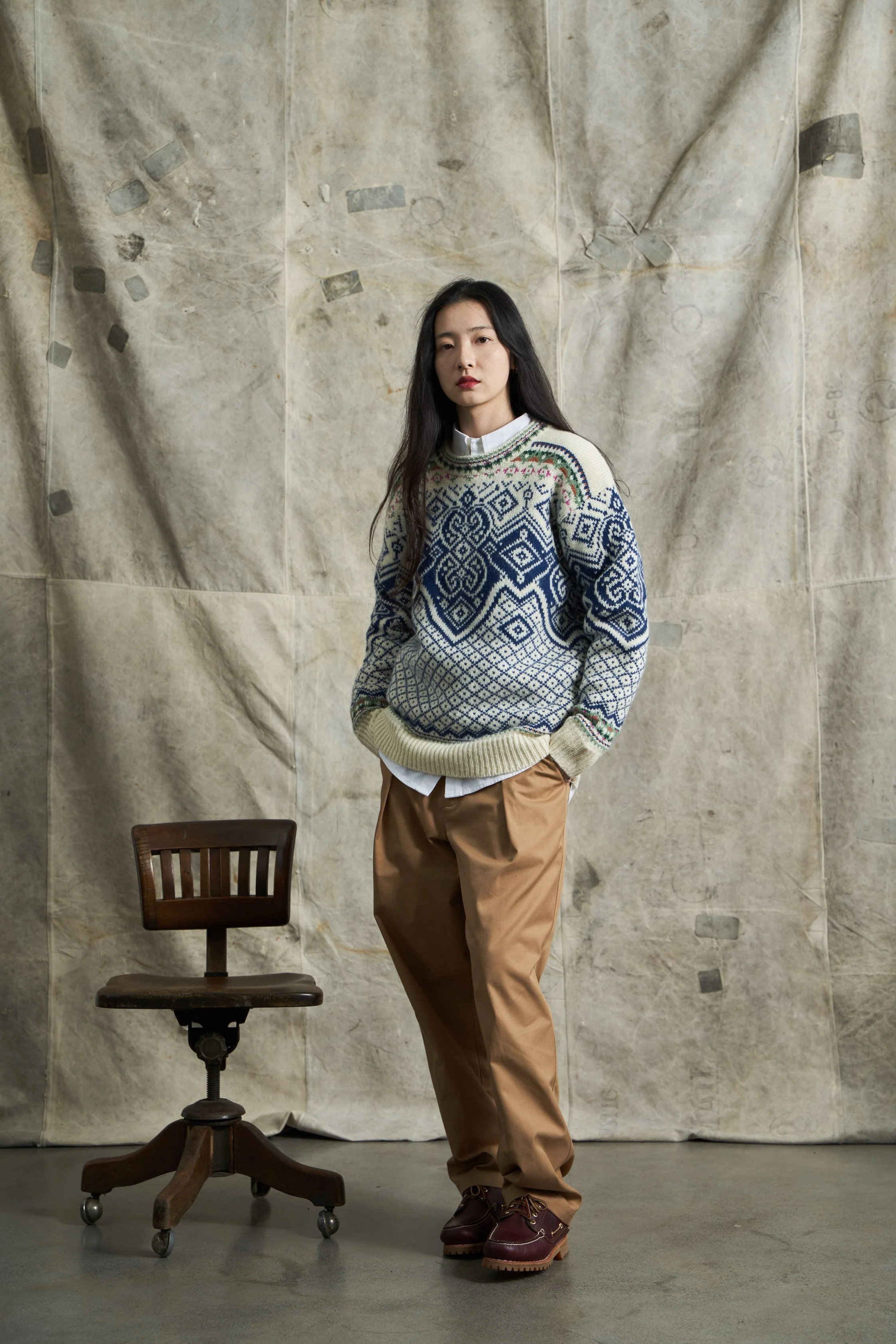 Fair Isle Crewneck Sweater - Image 4