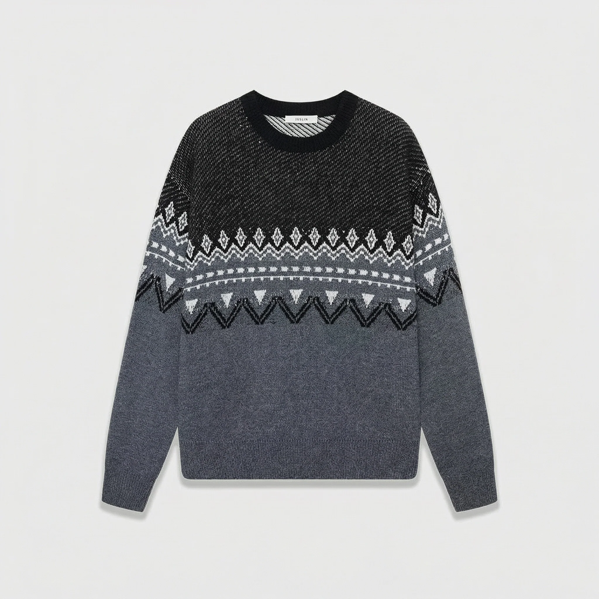 Fair Isle Knit Sweater - Image 6