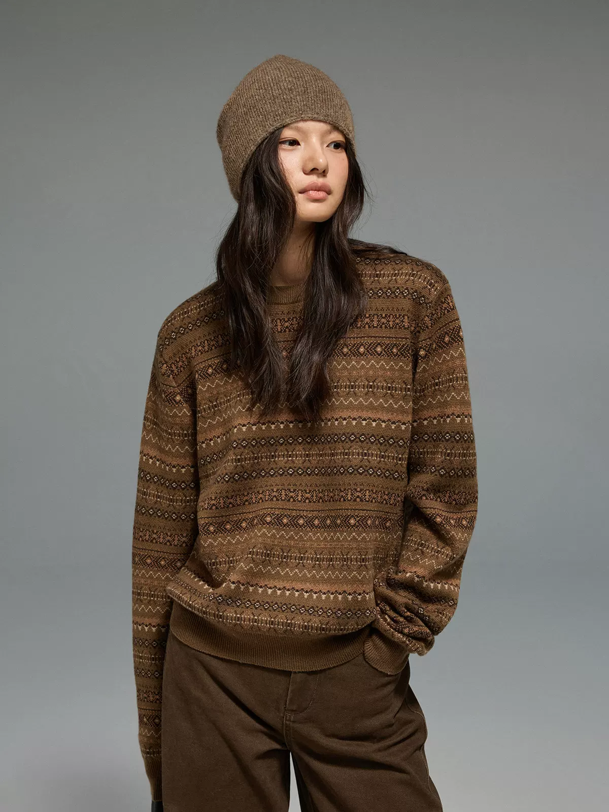 Fair Isle Knit Vest