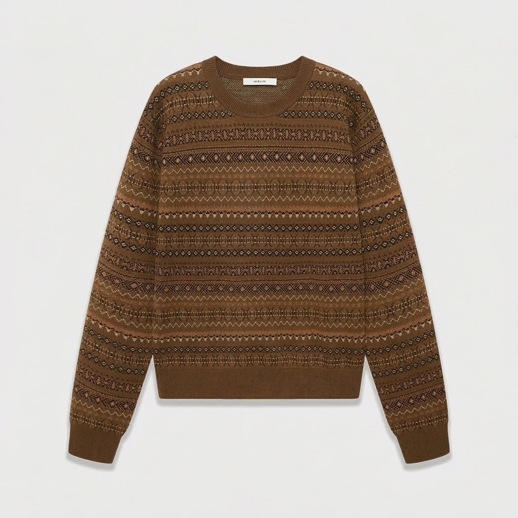 Fair Isle Knit Vest - Image 7