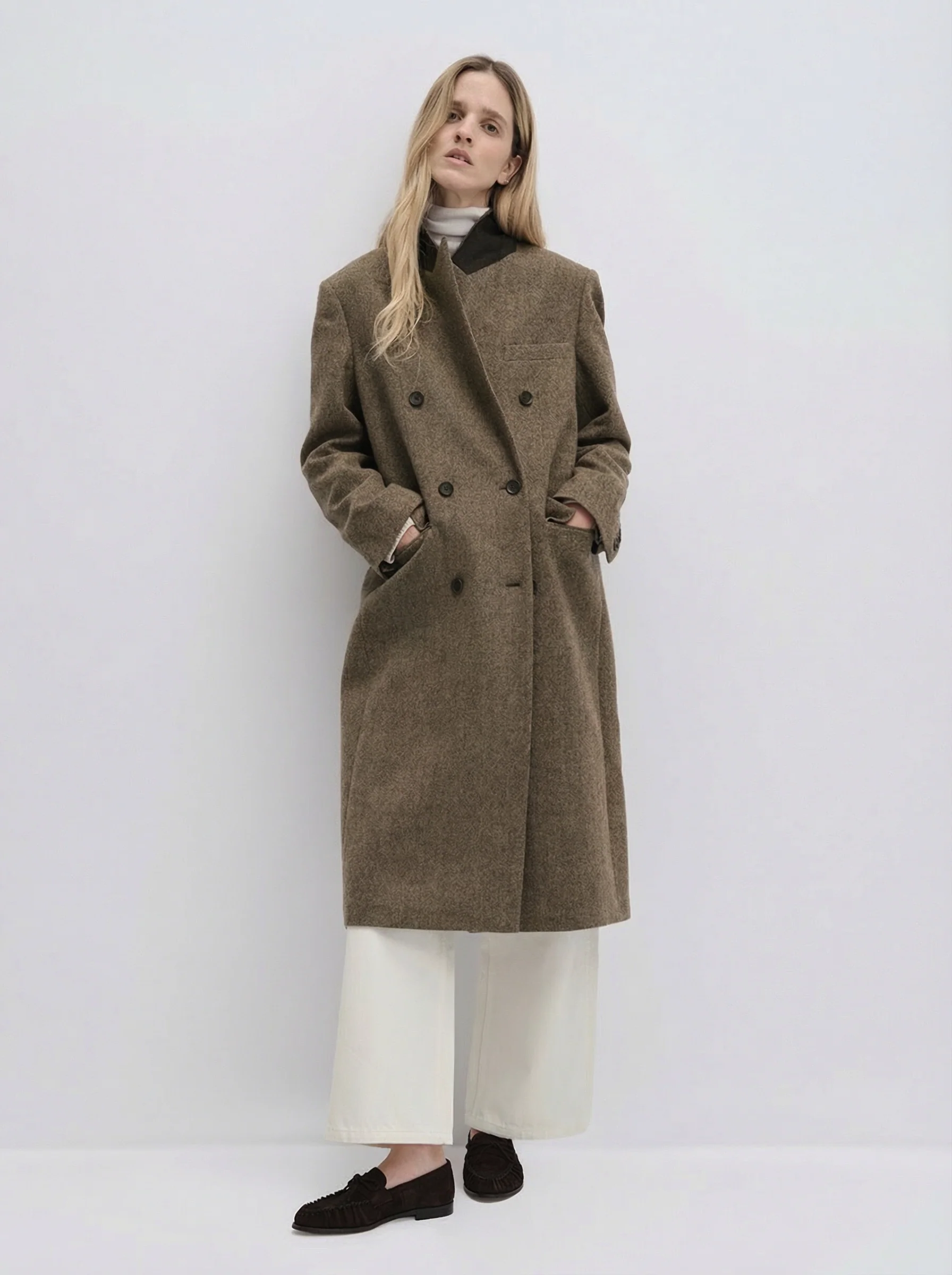 Faithe Wool-Alpaca Tweed Coat - Image 5