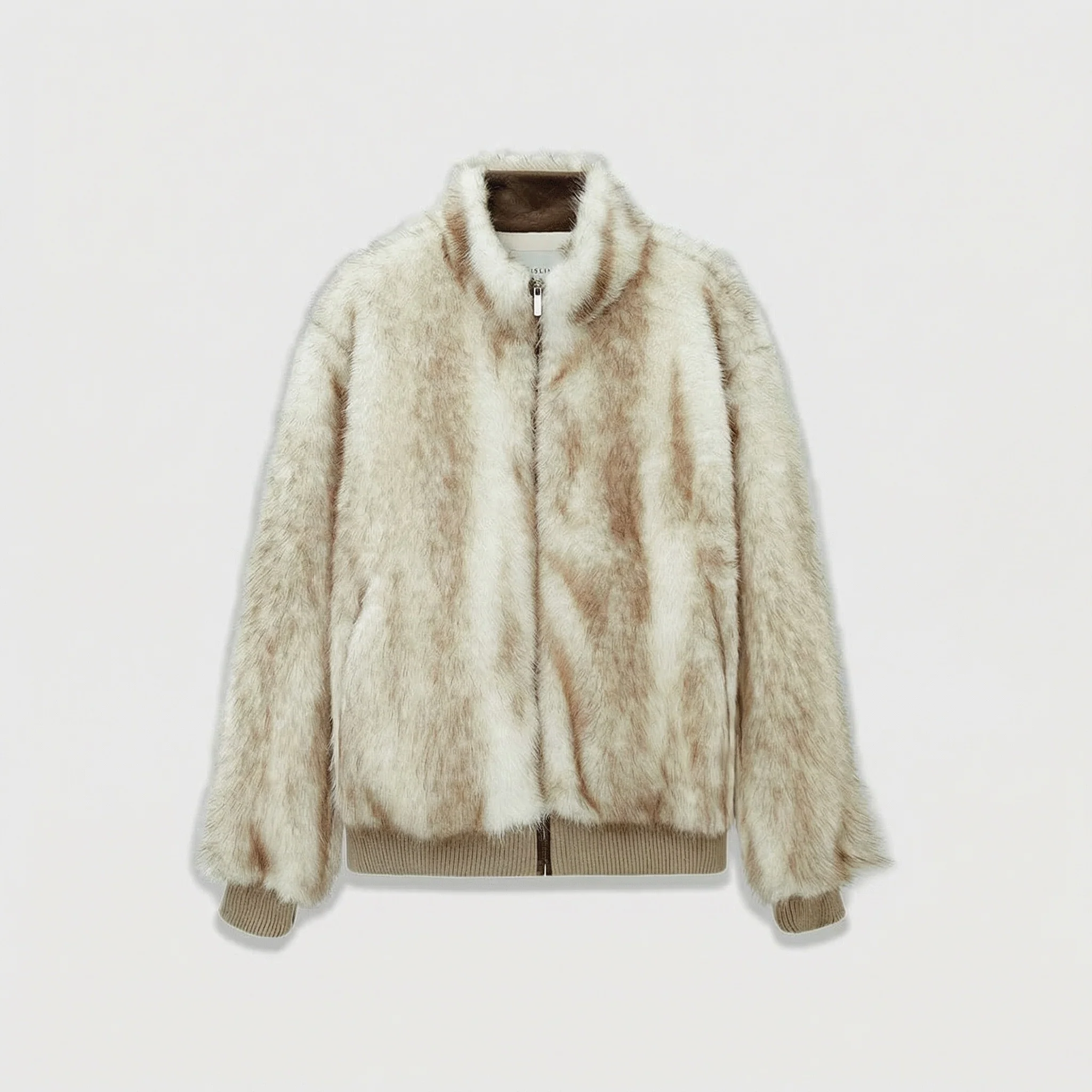 Faux-Fur Bomber Jacket - Image 7