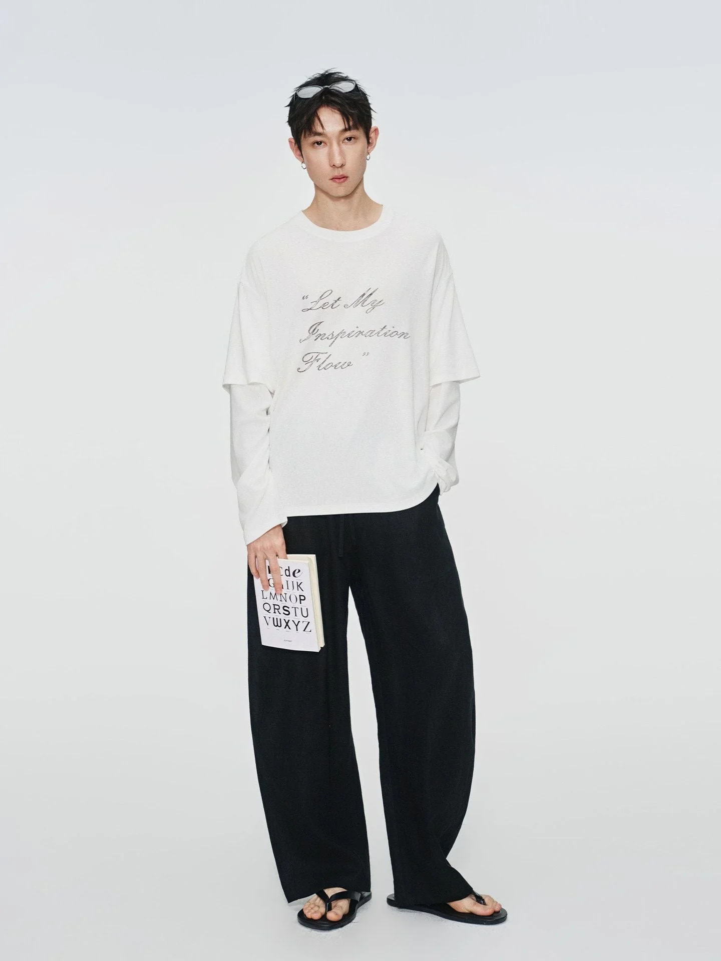Faux Layer Slogan Tee - Image 2