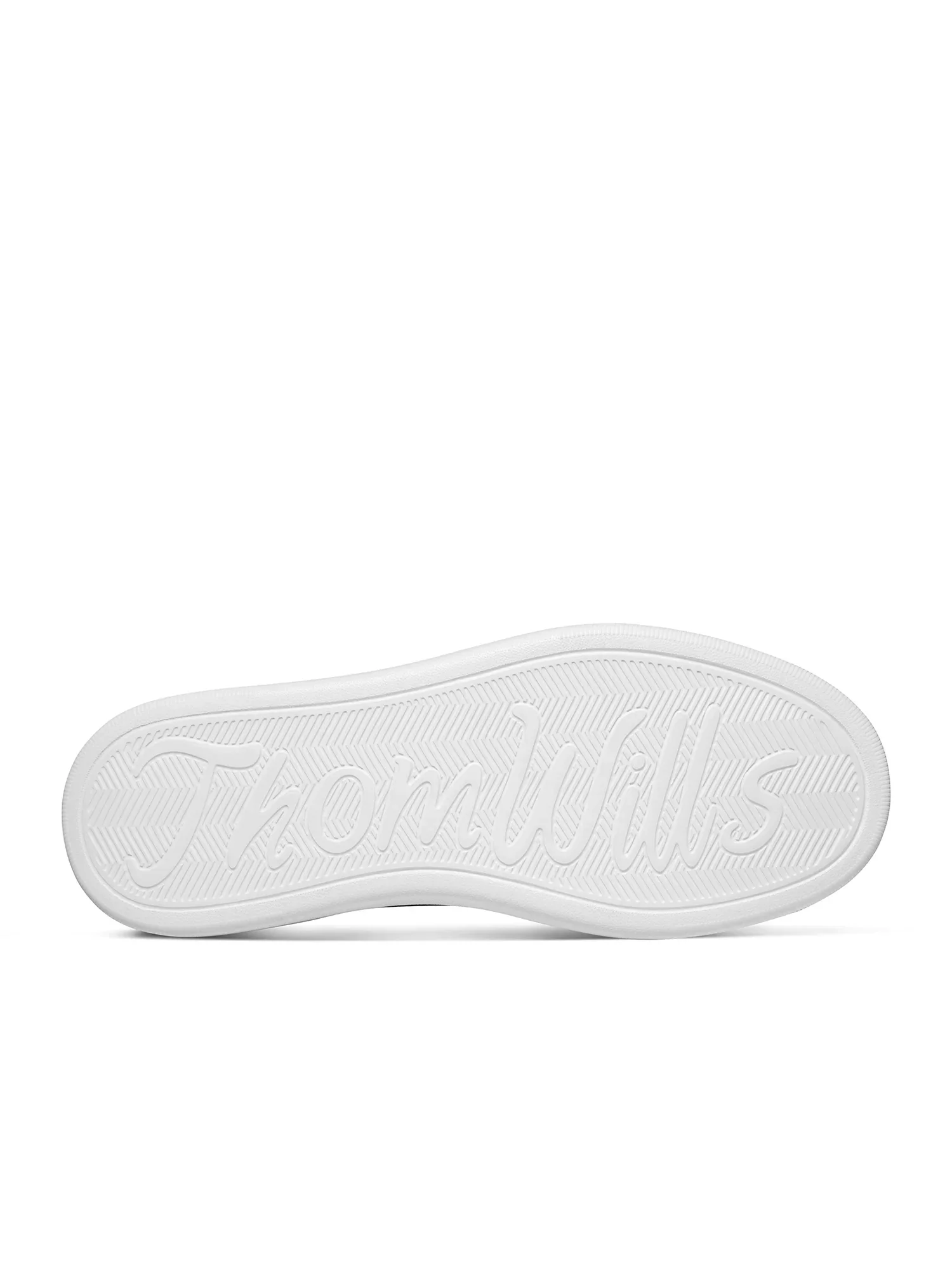 Faux Leather and Denim Platform Sneaker - Image 4