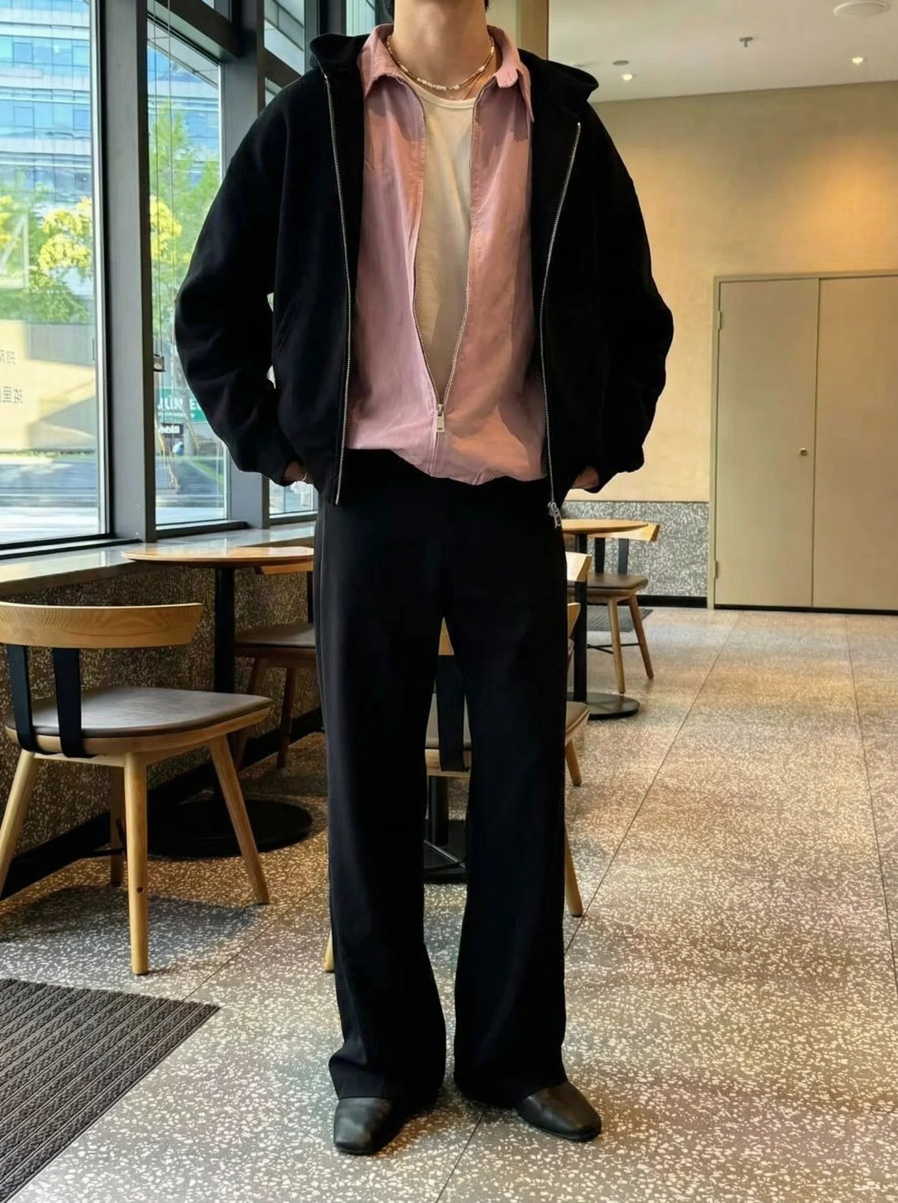 Felted Zip Hoodie - Image 2