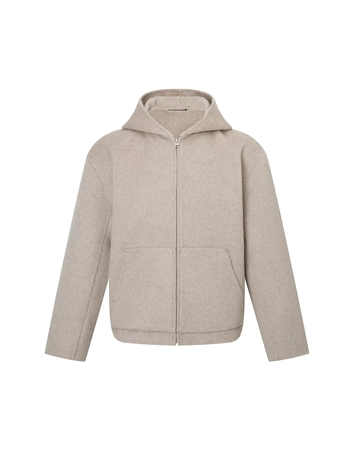 Felted Zip Hoodie - Image 5