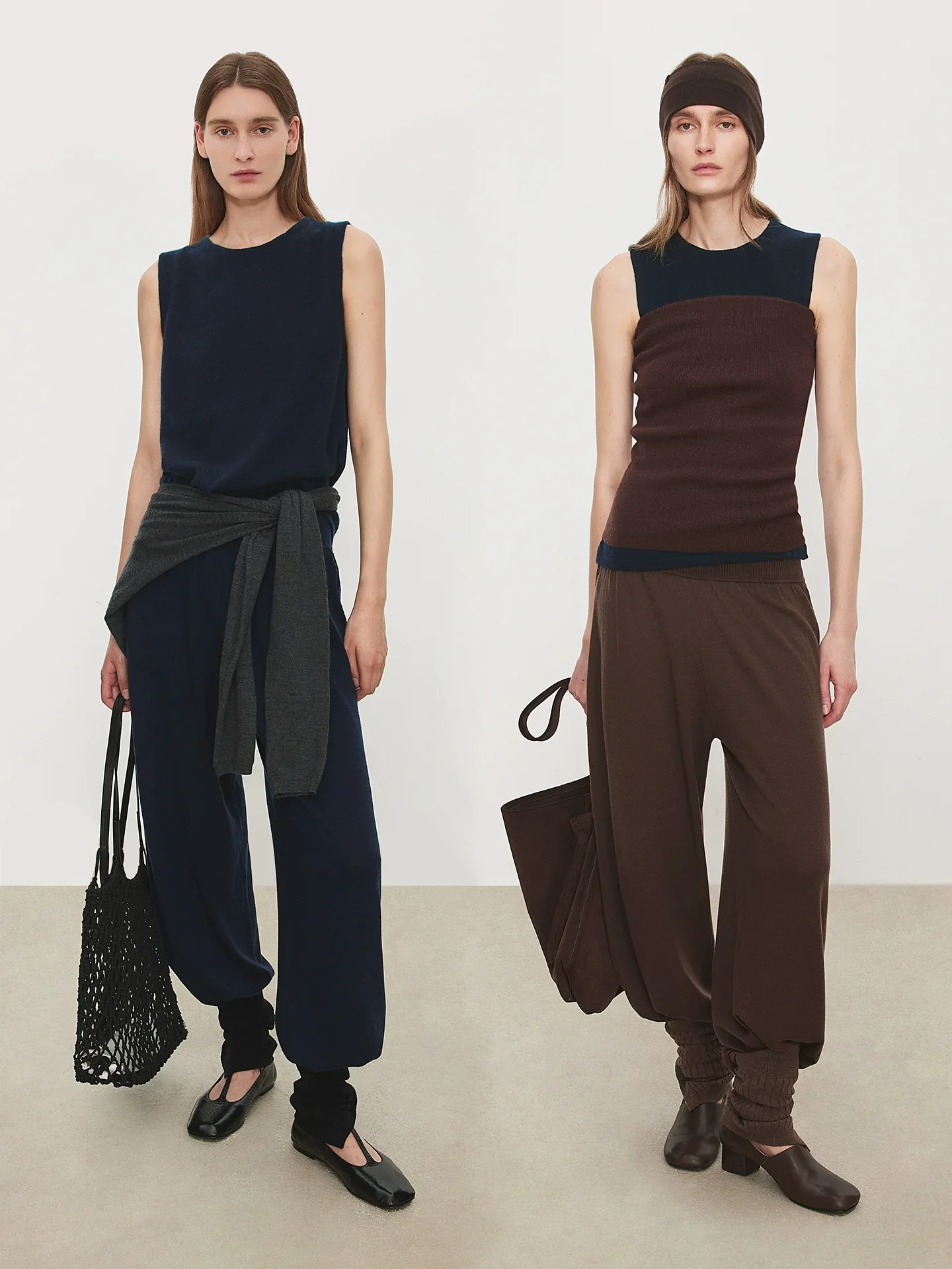 Fine-Gauge Cashmere Crew Tank - Image 2