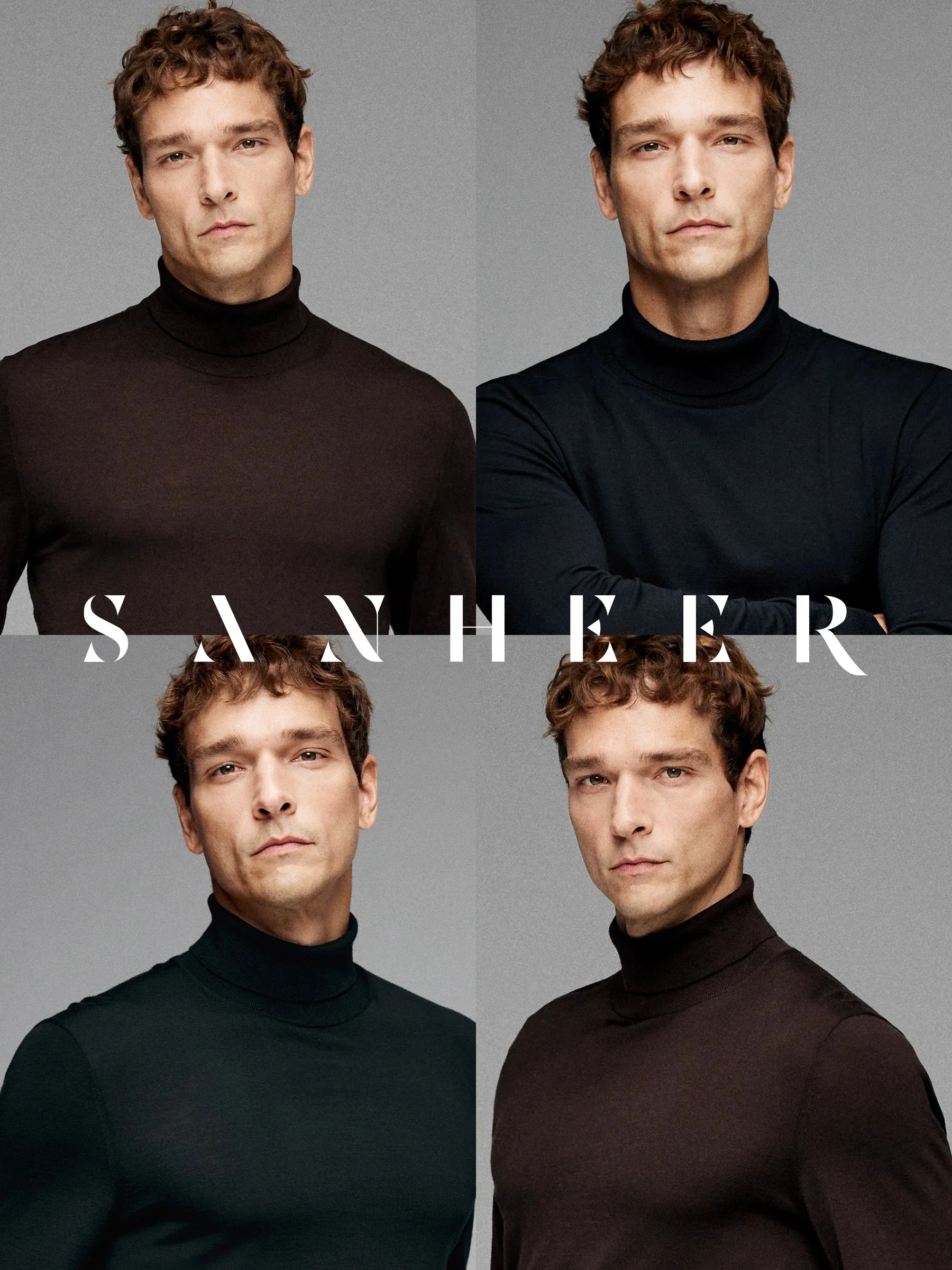 Fine-Gauge Italian Wool Turtleneck