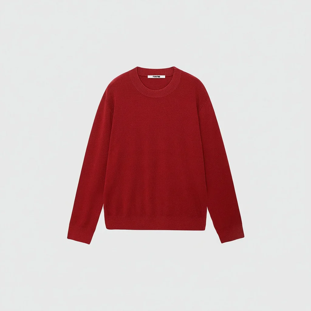 Fine-Gauge Merino Wool Knit Sweater - Image 10