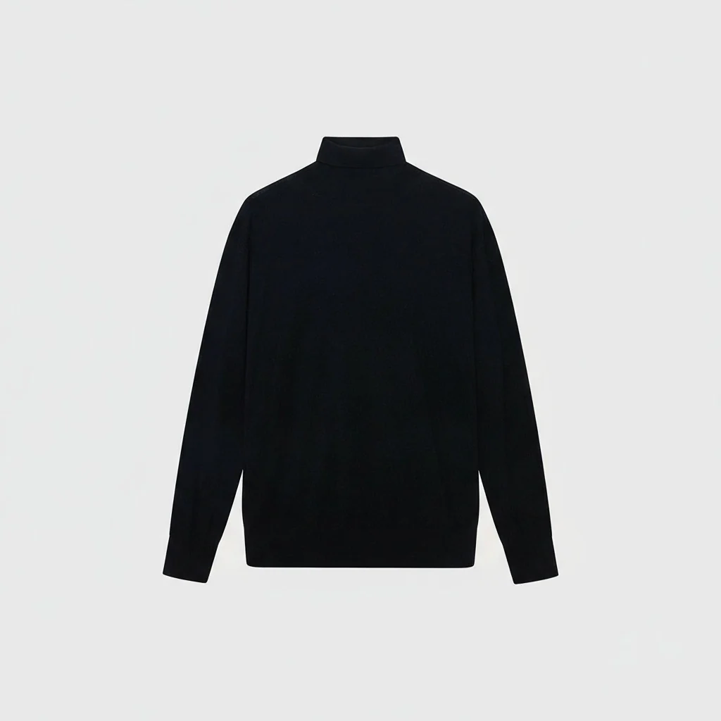 Fine-Gauge Wool-Cashmere Turtleneck - Image 5
