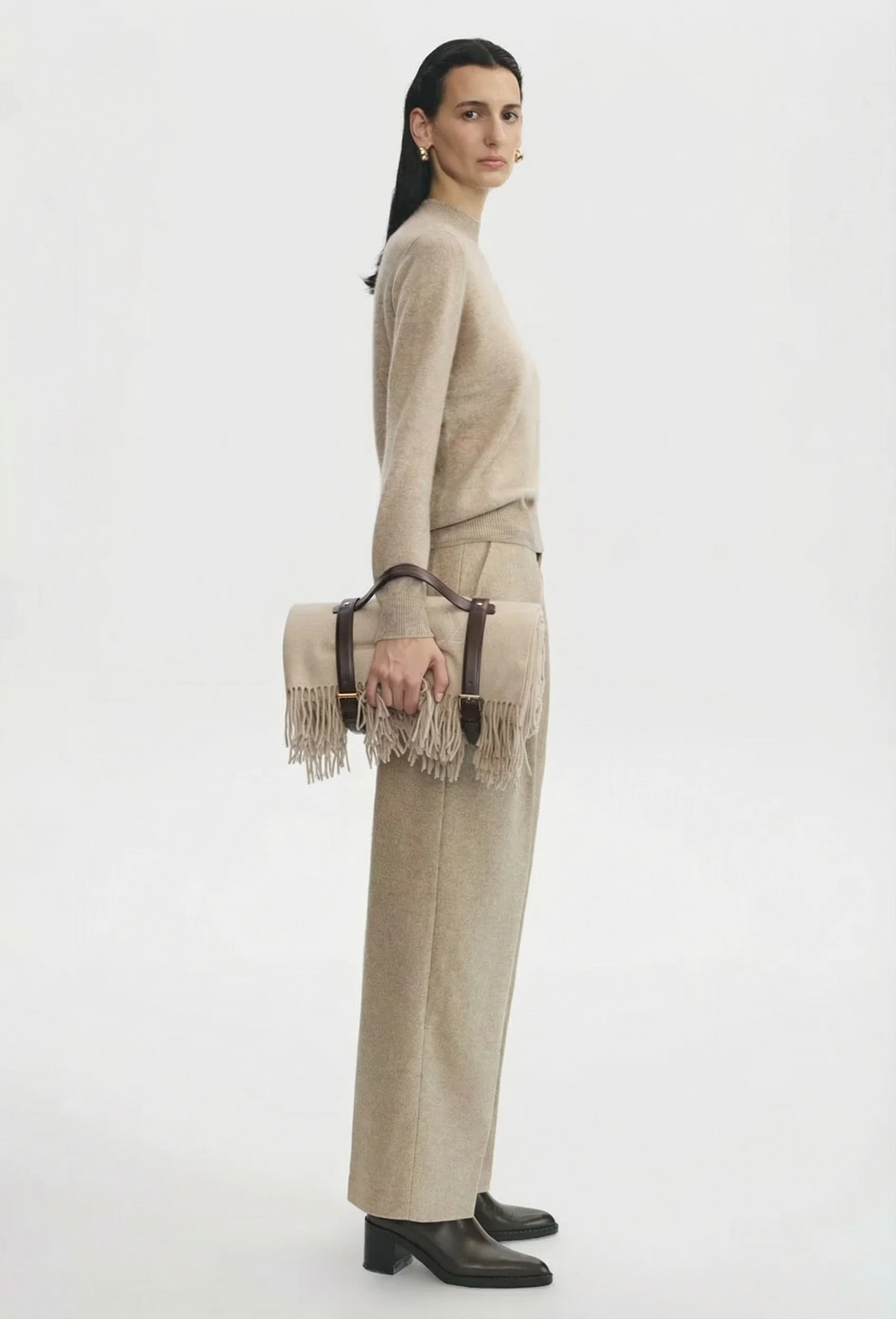 Fine Knit Crewneck Sweater - Image 3