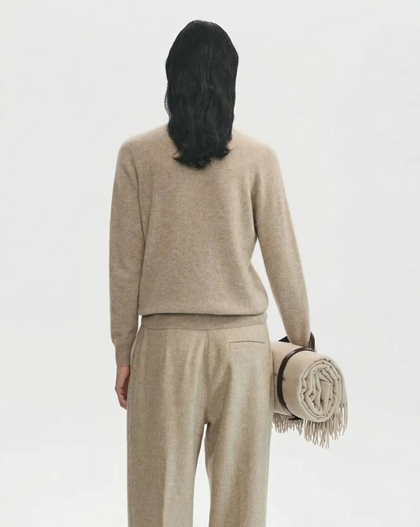 Fine Knit Crewneck Sweater - Image 4