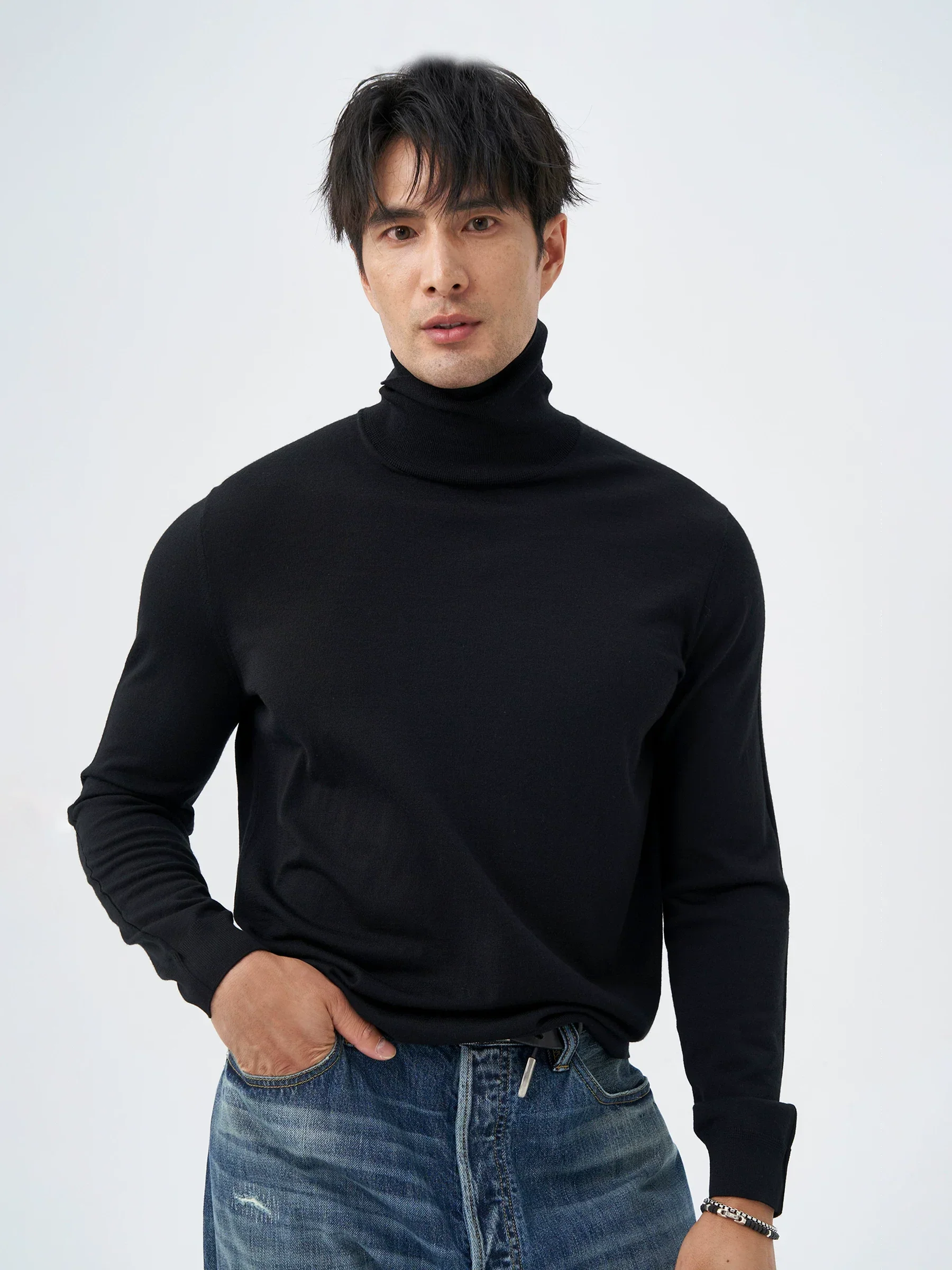 Fine Knit Turtleneck - Image 4
