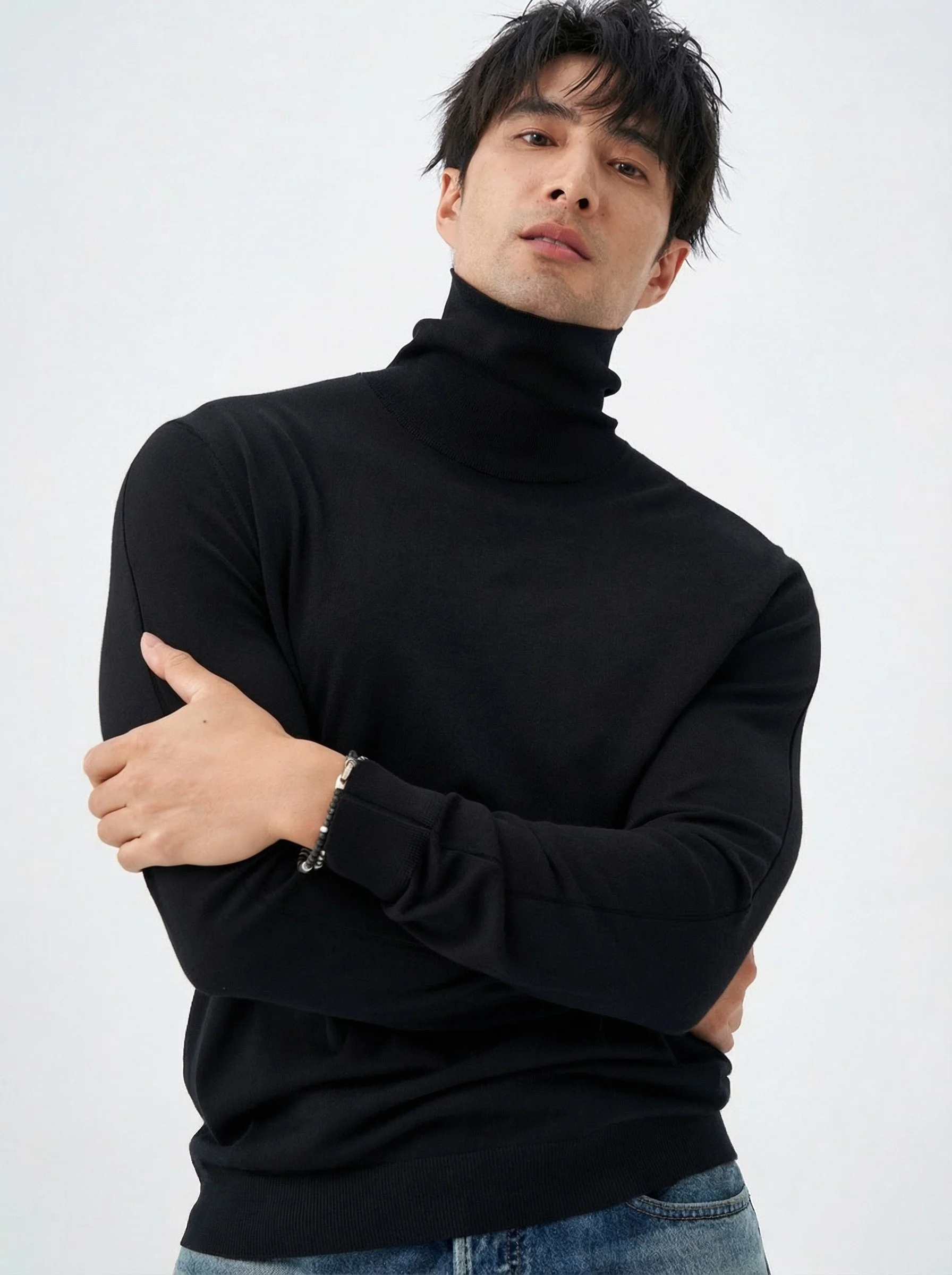 Fine Knit Turtleneck - Image 5