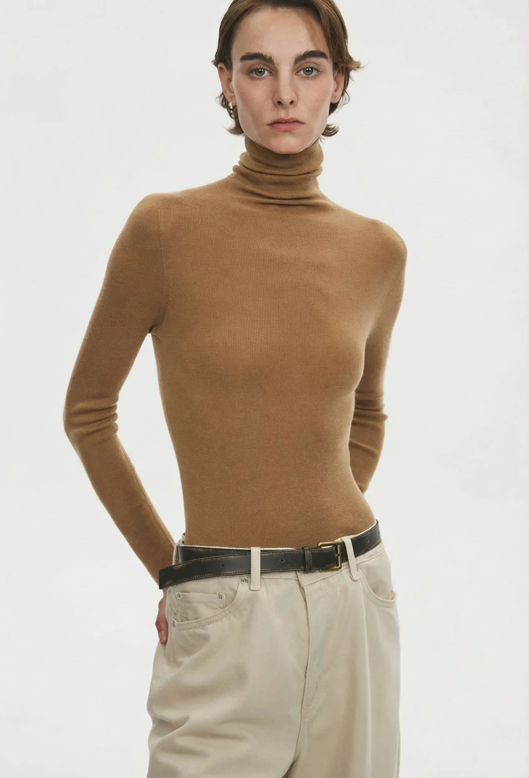 Fine Knit Turtleneck - Image 2