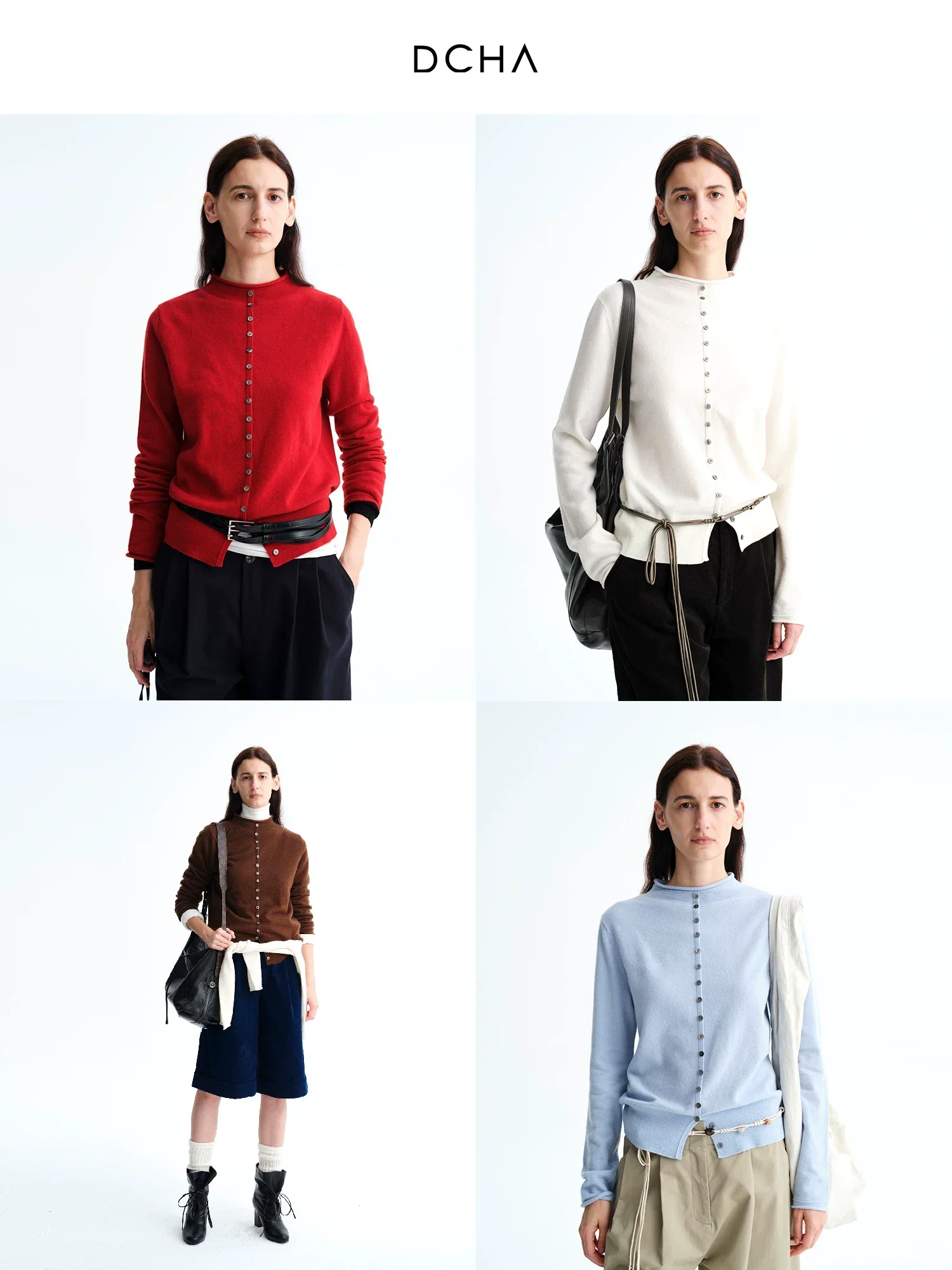Fine Merino Button Cardigan