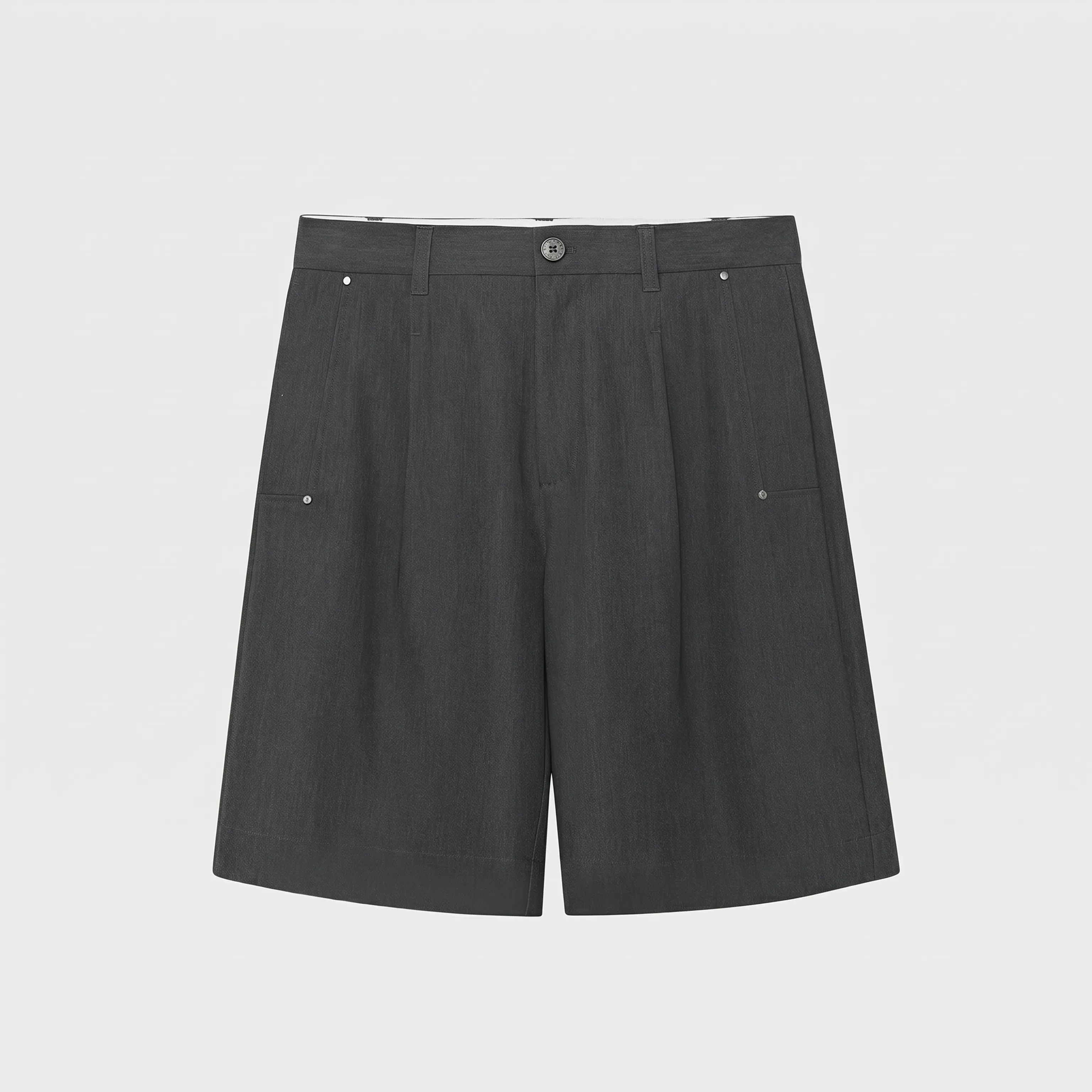 Fine-Spun Wide-Leg Suit Shorts - Image 8