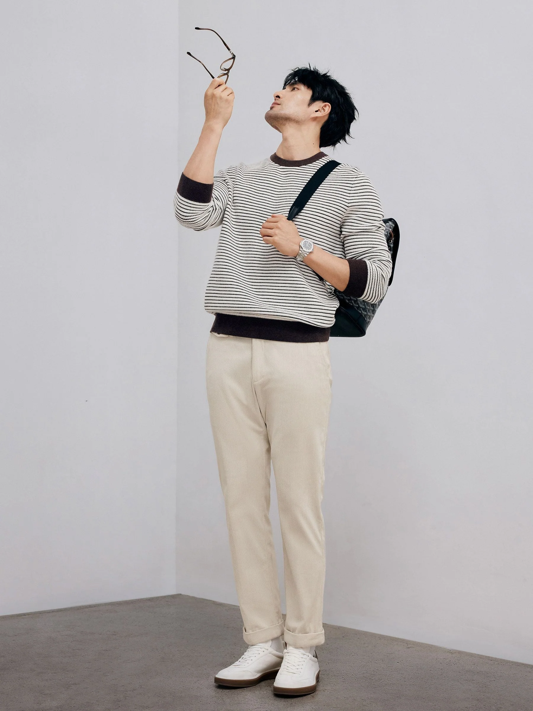 Fine Stripe Sweater - Image 2