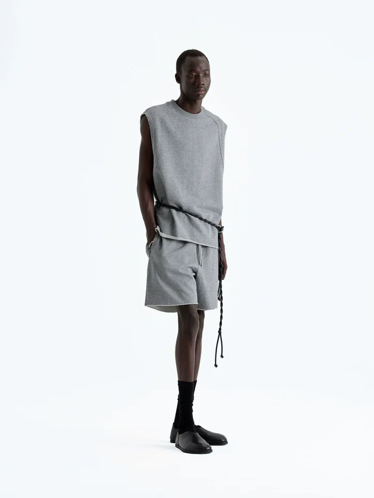 Fine Terry Crewneck Tank