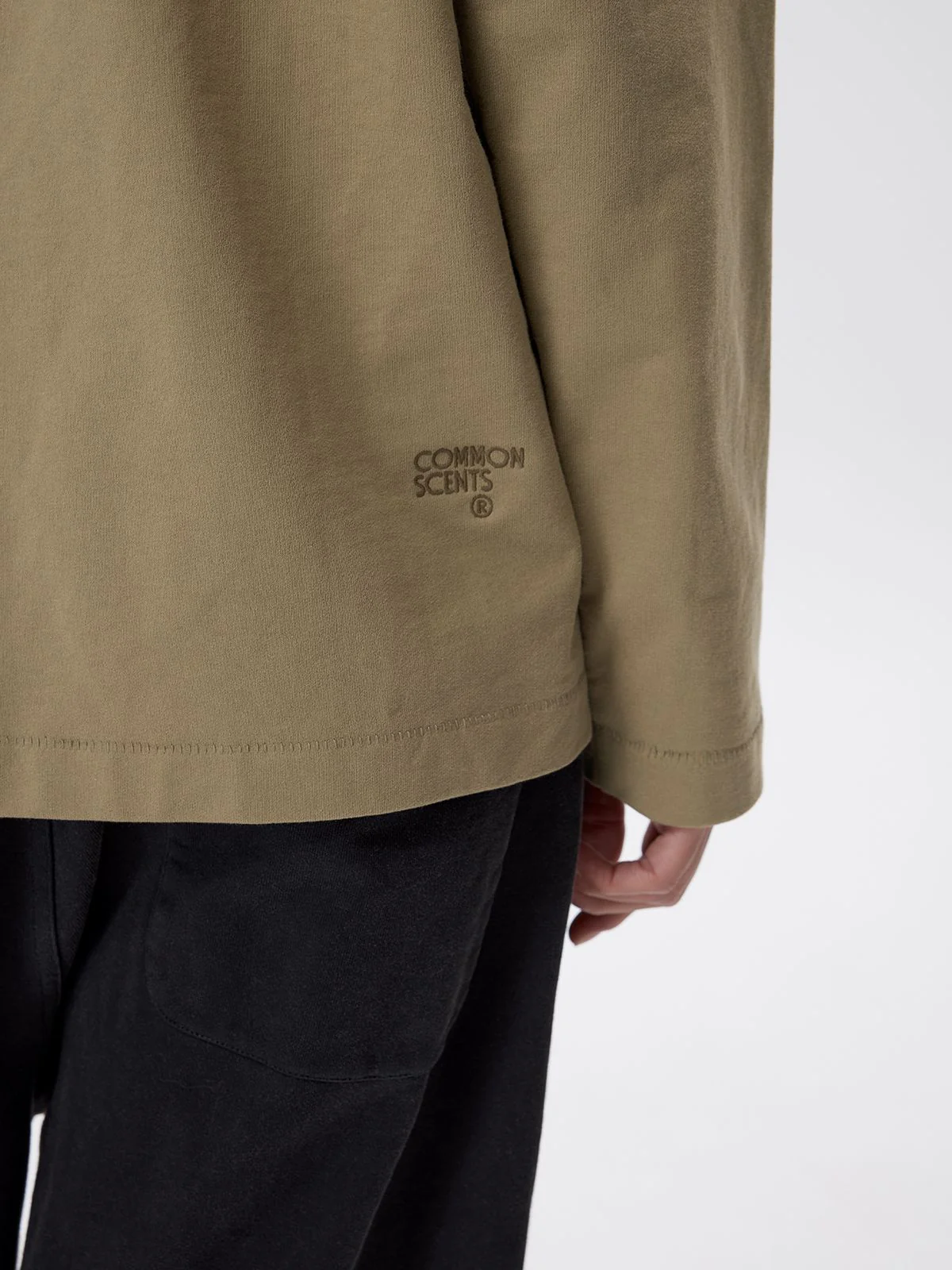 Fine Terry Henley Long Sleeve Tee - Image 7
