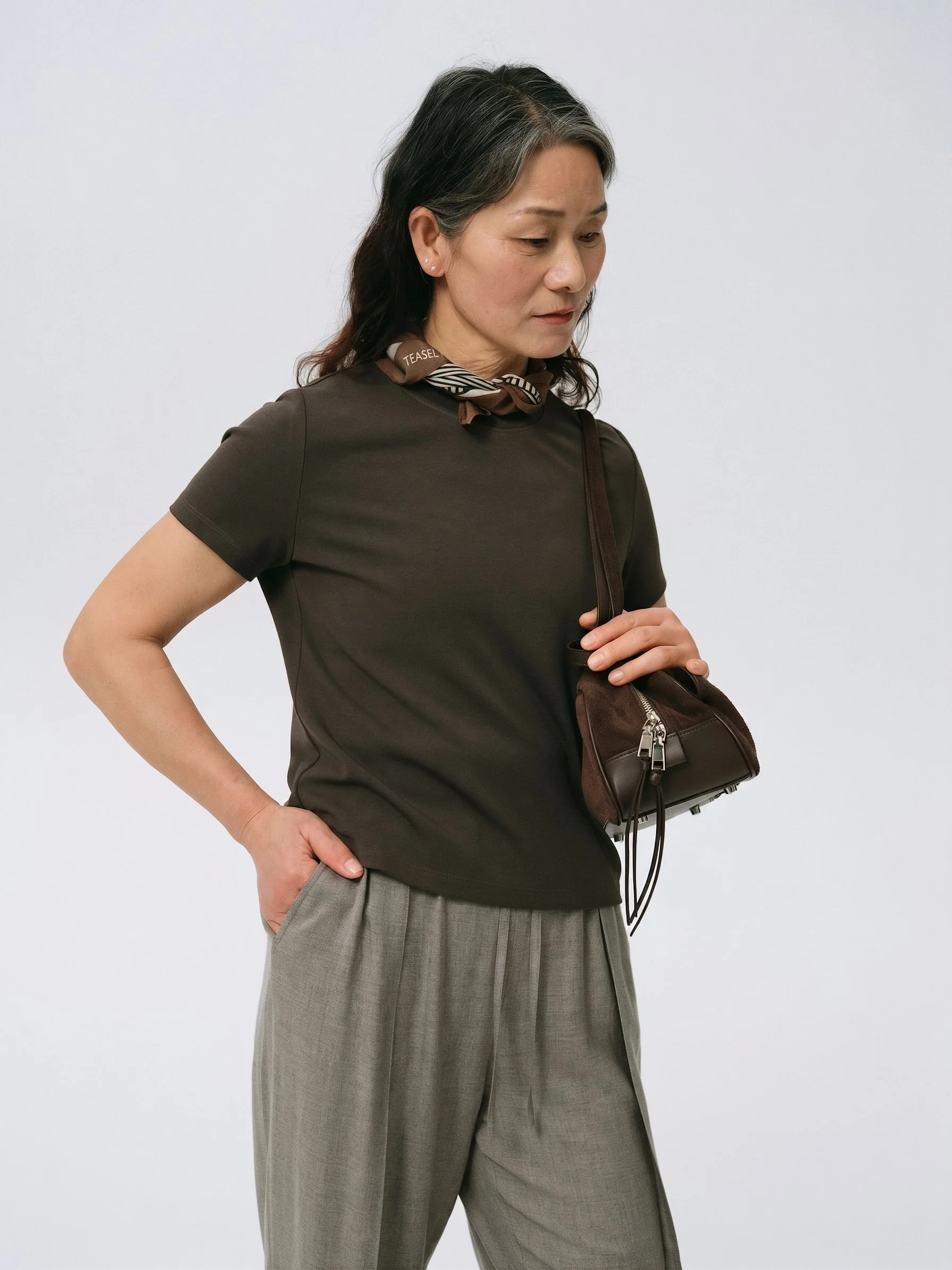 Fitted Crewneck Tee - Image 5