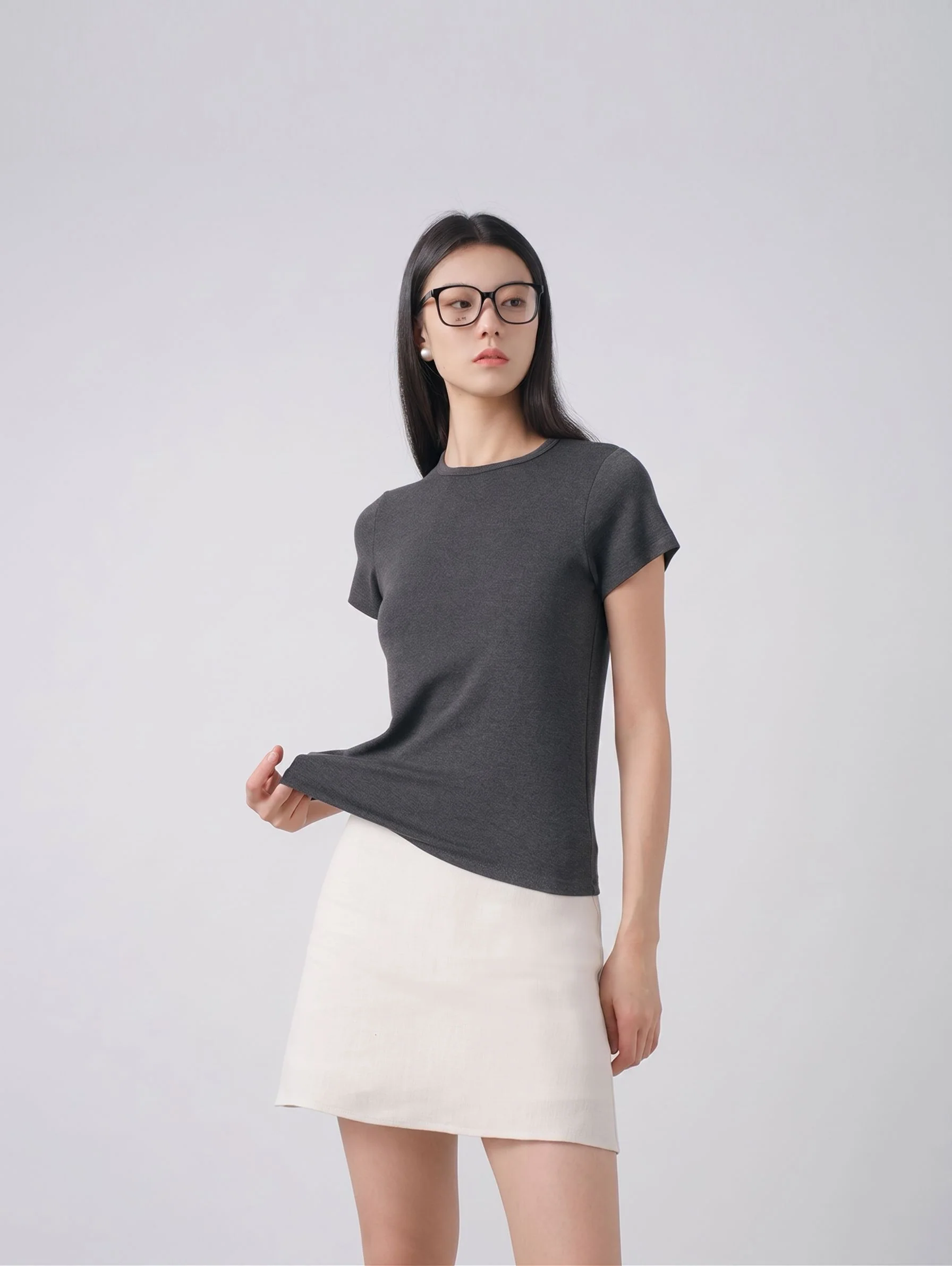 Fitted Crewneck Tee - Image 6