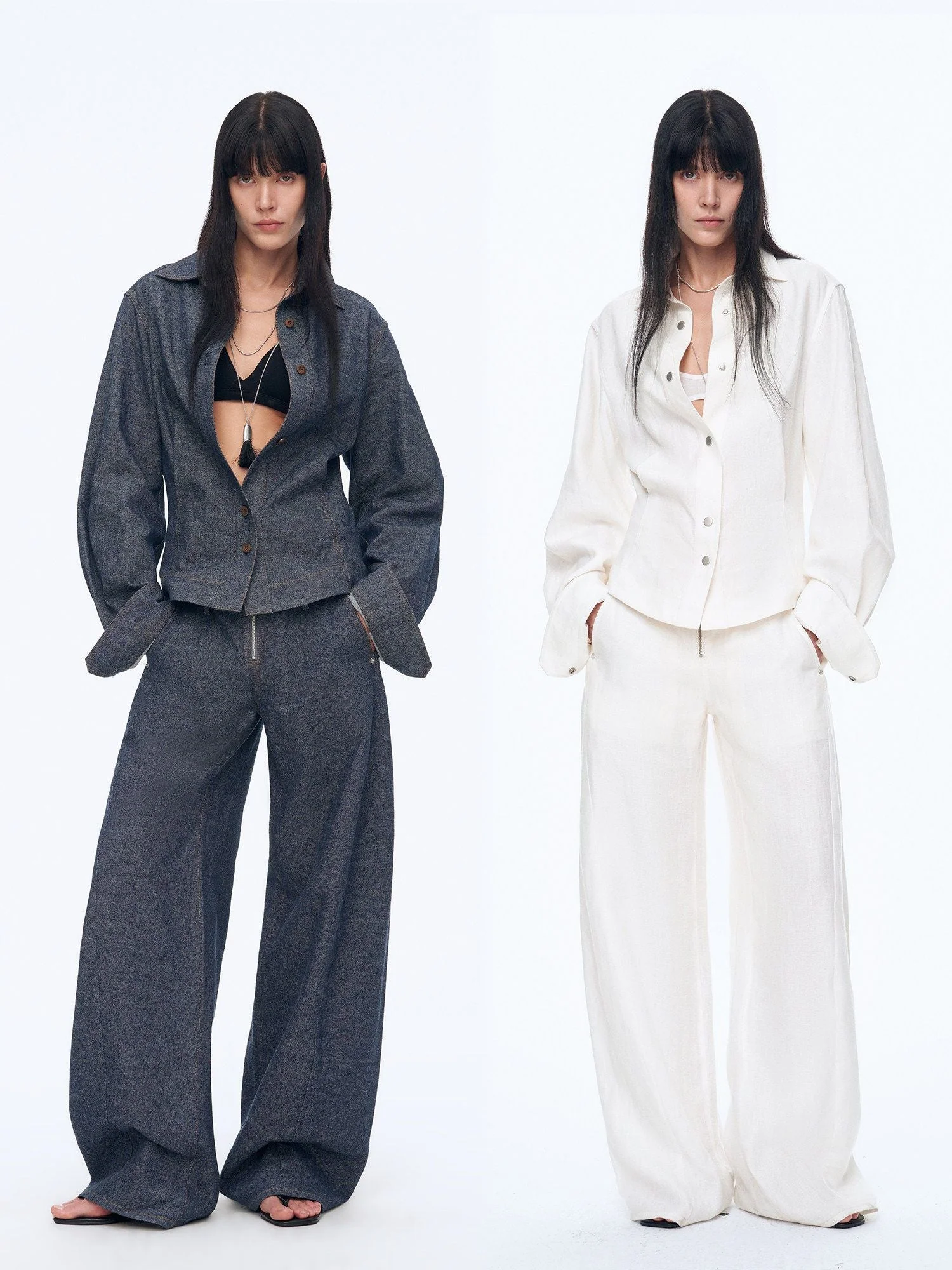 Fitted Cropped Shirt - Image 5