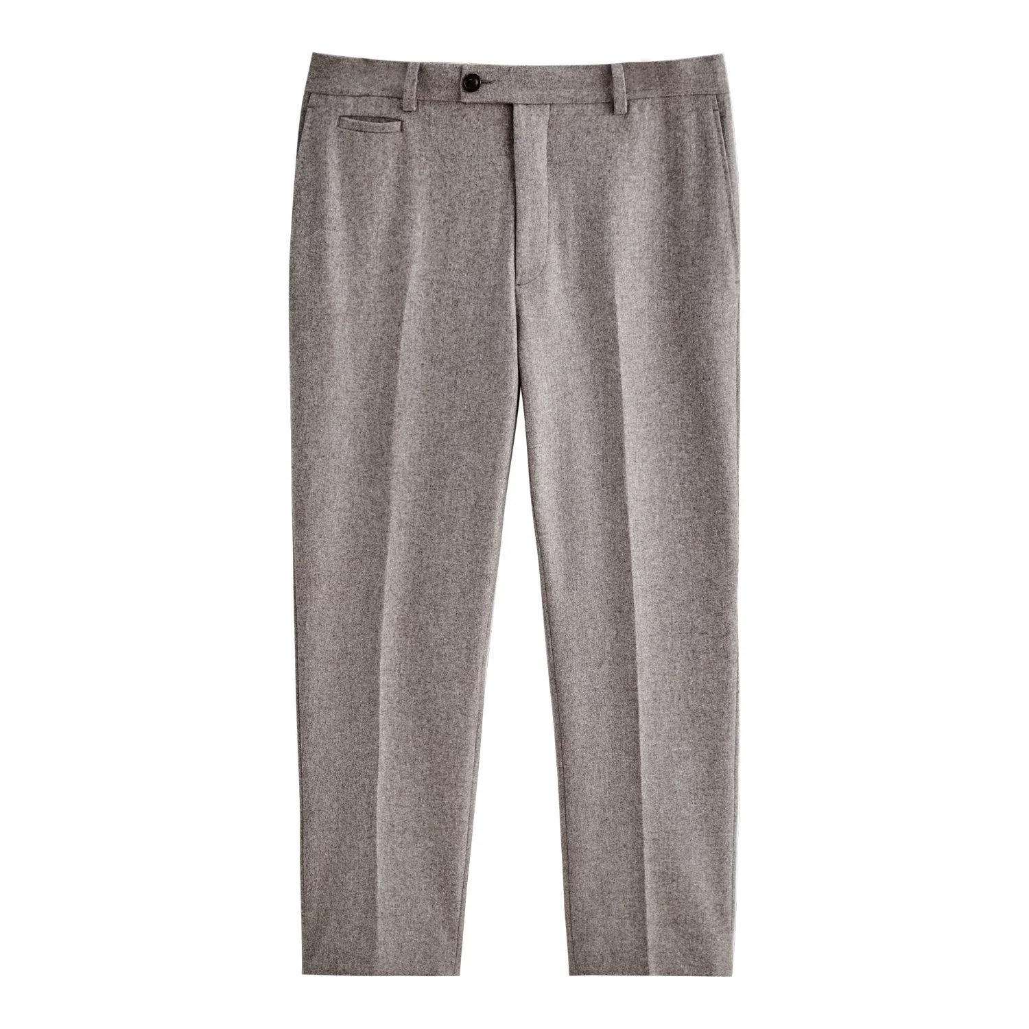 Flannel Wool Dress Trousers - Image 8