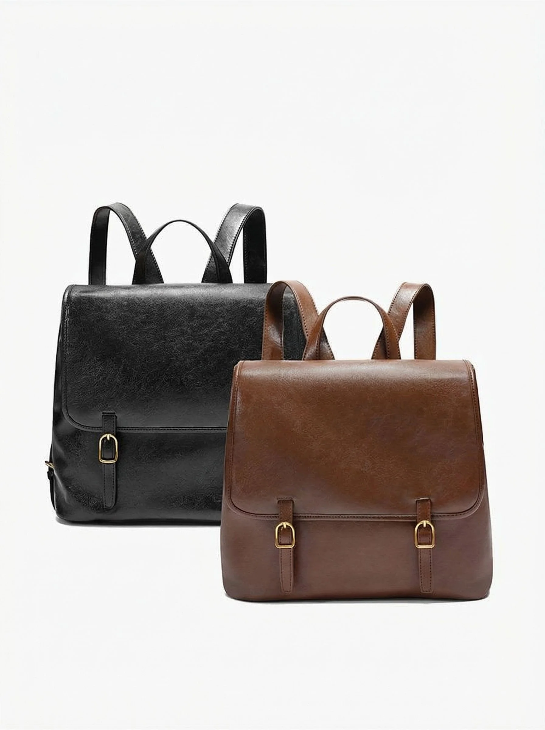 Flap Buckle Backpack - Image 3