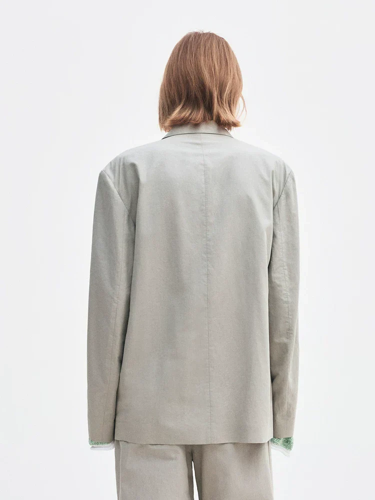 Flap Pocket Blazer - Image 2