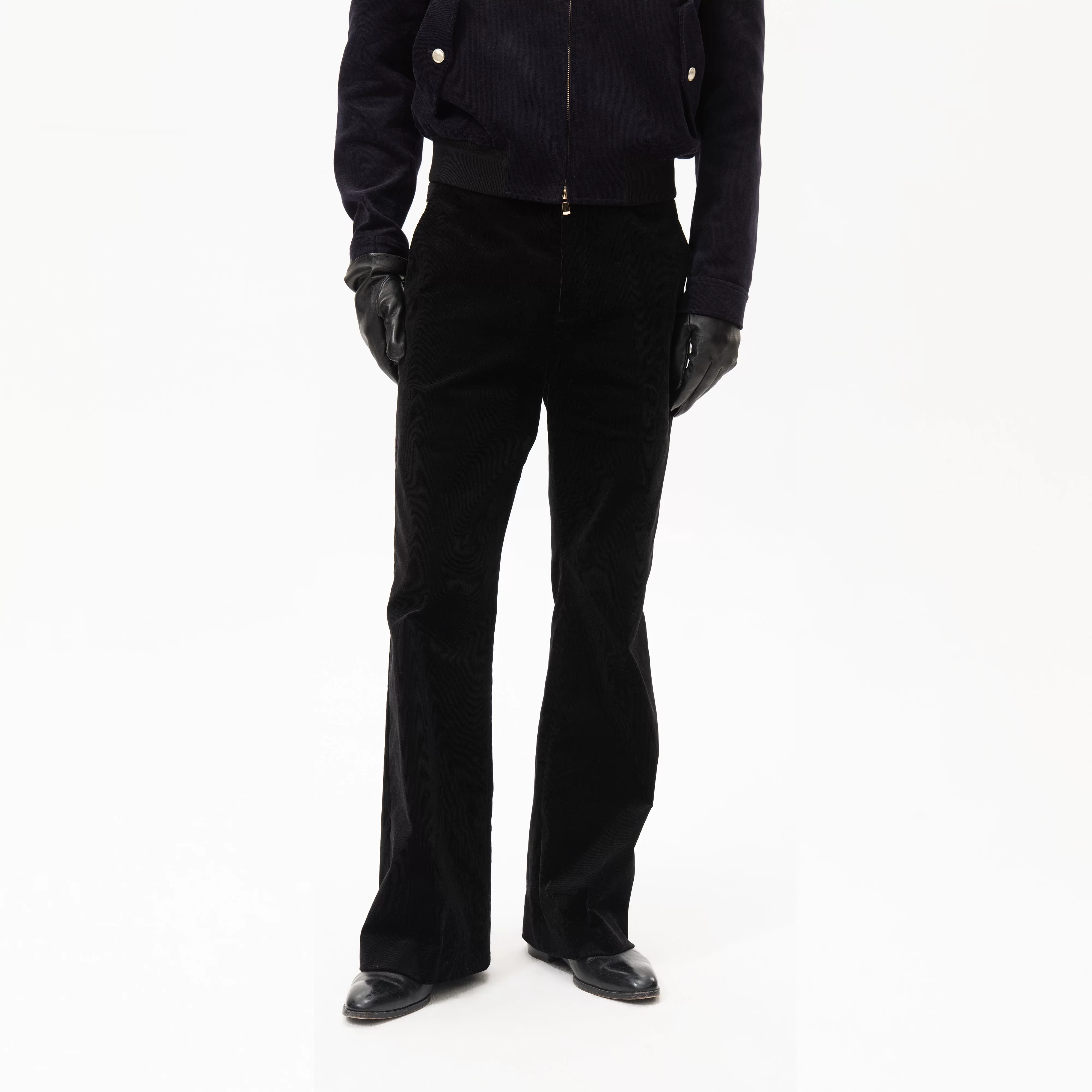 Flared Corduroy Trousers - Image 6