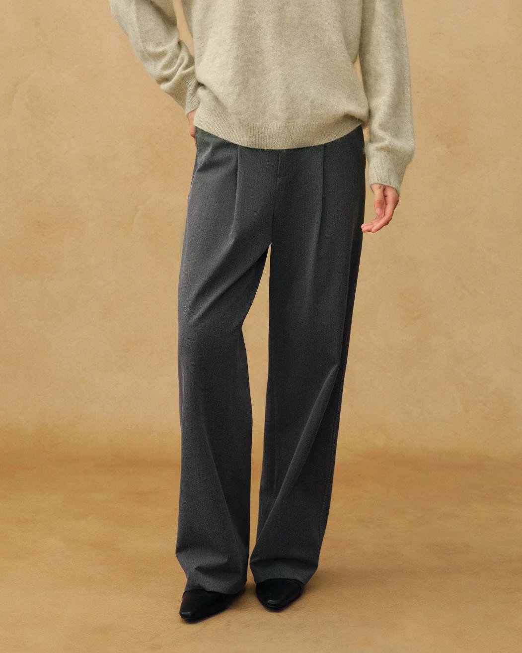 Fleece-Lined Straight-Leg Pants - Image 4