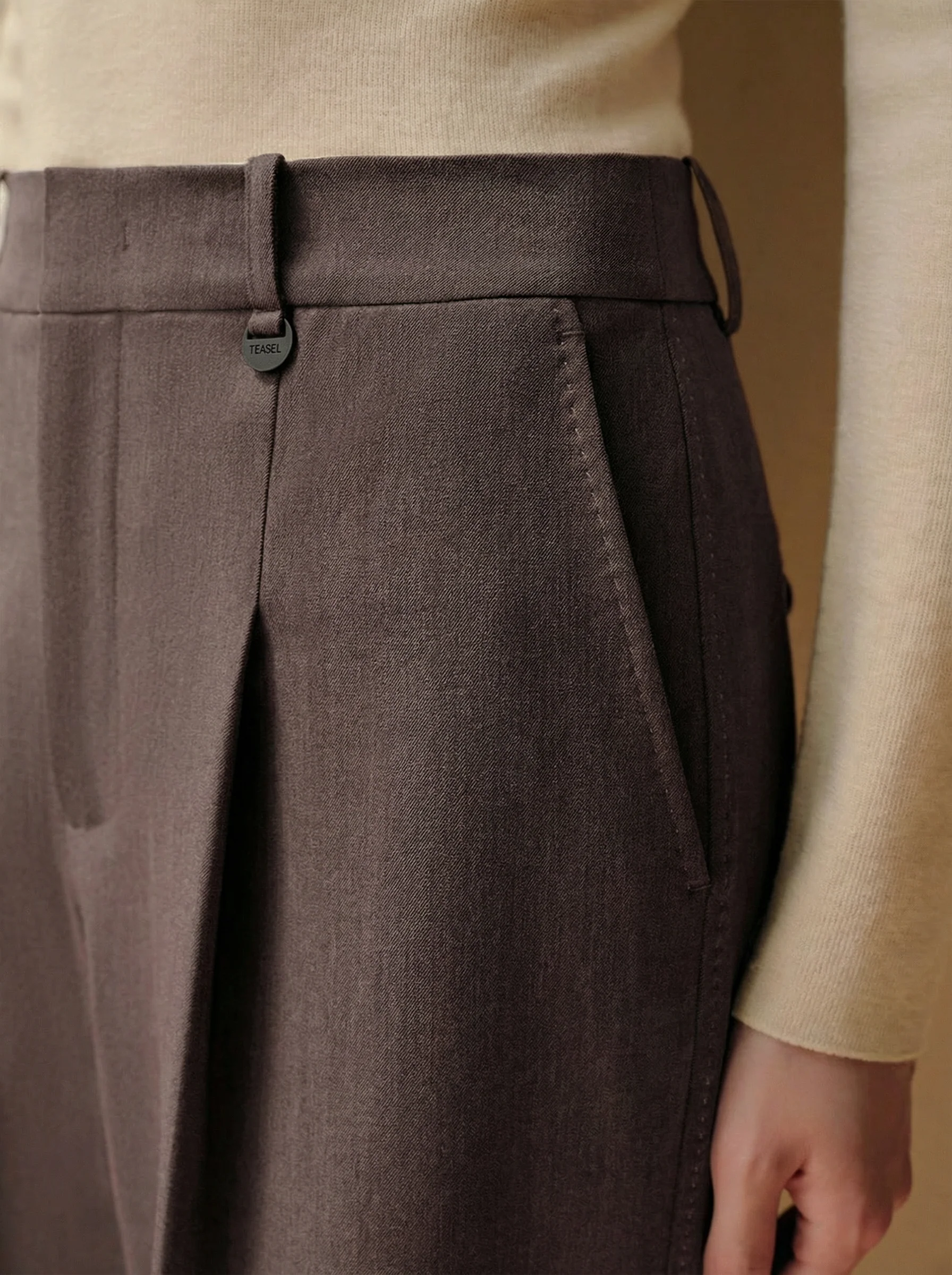 Fleece-Lined Straight-Leg Pants - Image 7