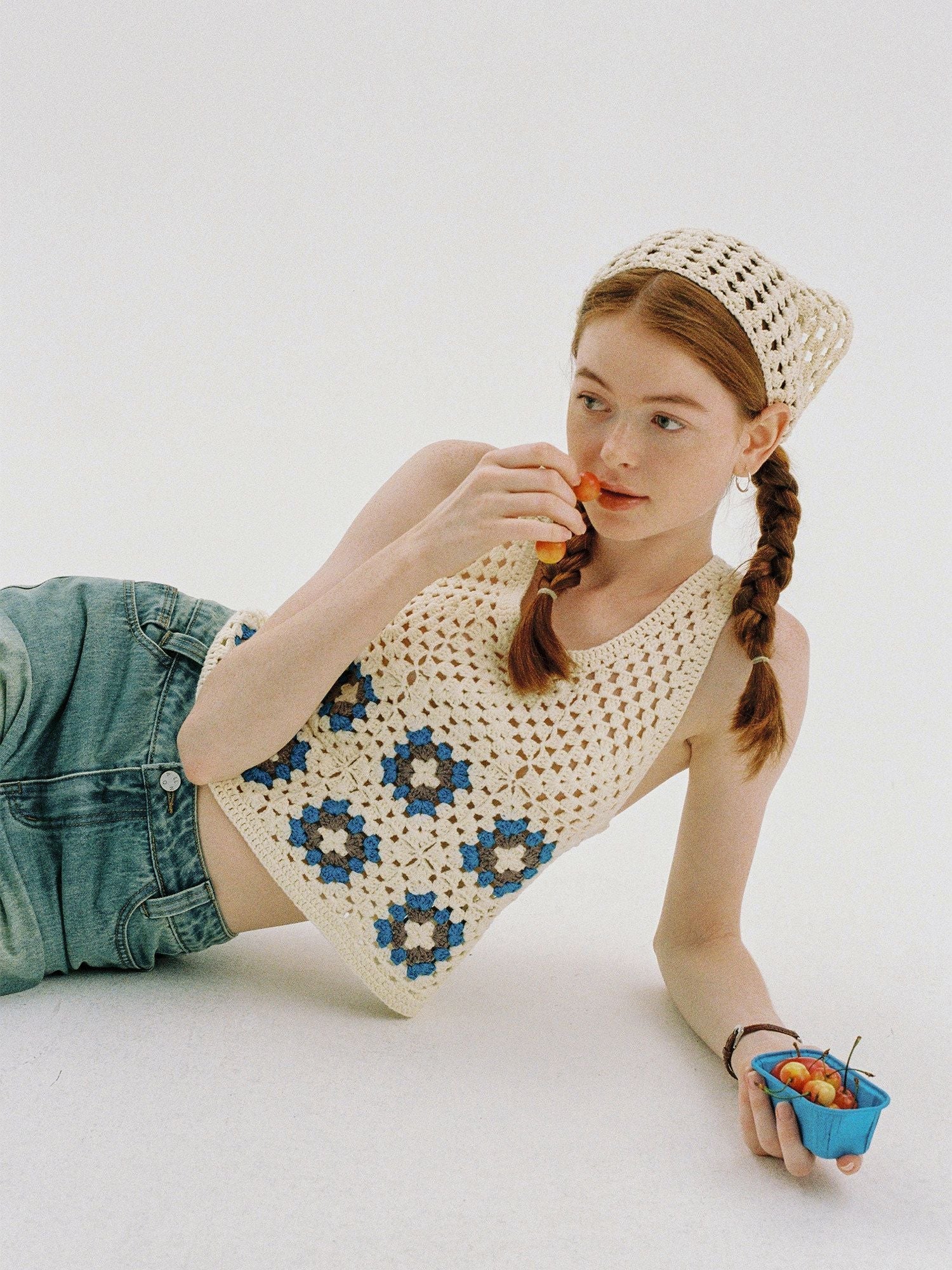 Floral Crochet Tank - Image 3