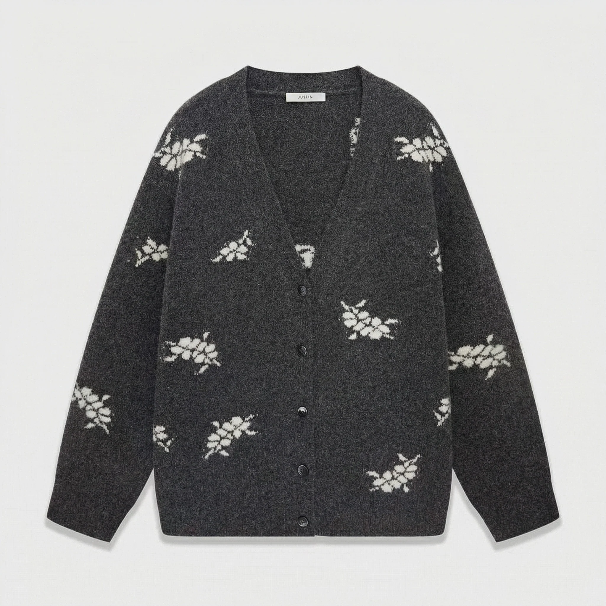 Floral Knit Cardigan - Image 6