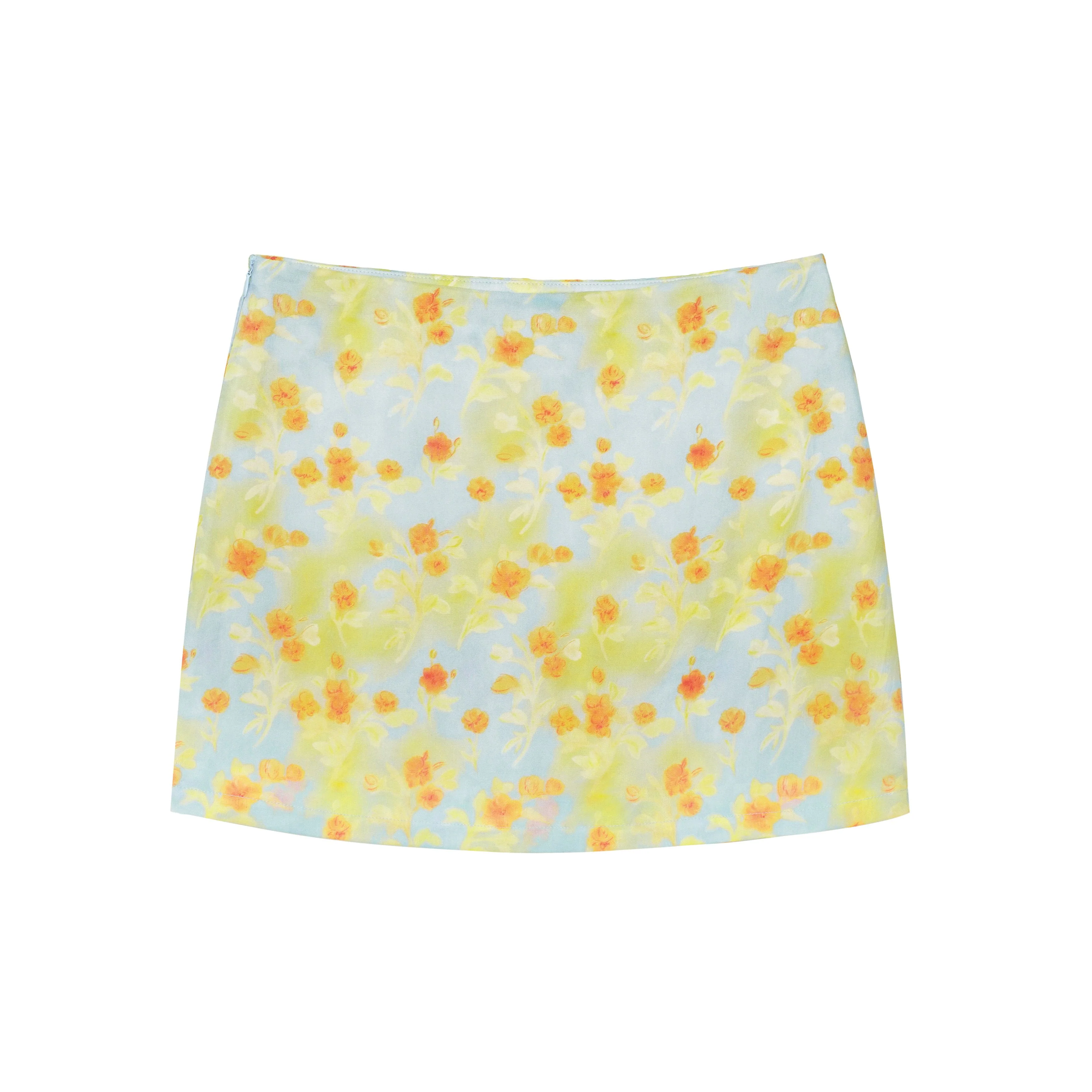 Floral Mini Skirt - Image 6