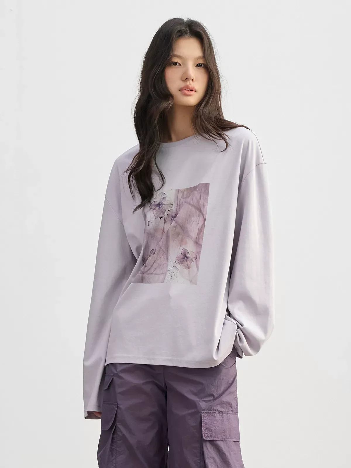 Floral Print Longsleeve Tee